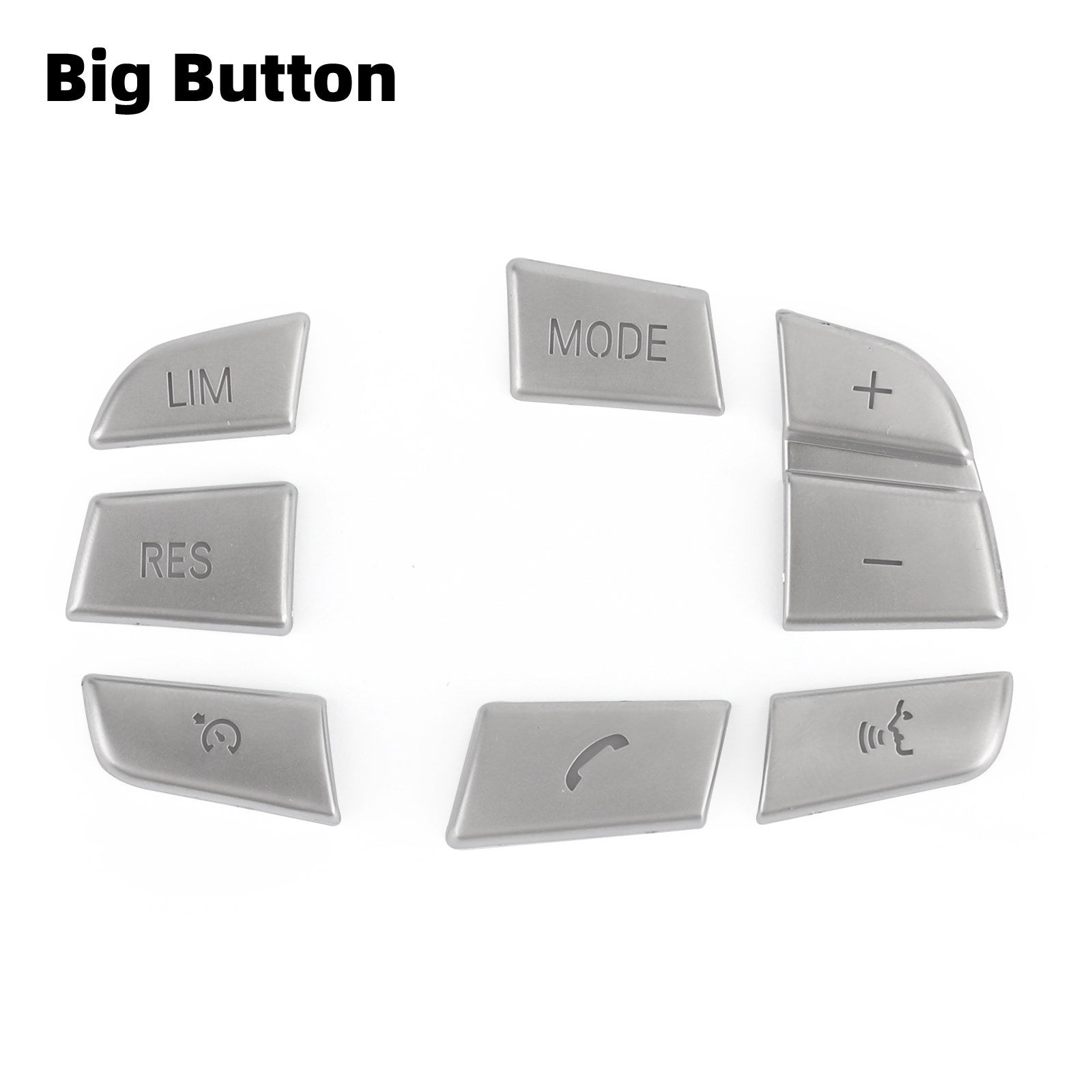 7x pokrywka pokrycia przycisku kierownicy dla BMW x3 F25 £ ¨11-17 © x4 F26 £ ¨14-17 £ © ogólne