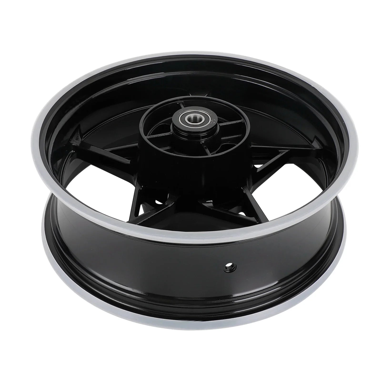 Complete zwarte achterwielvelg voor Kawasaki Z900 Z900RS Cafe 2017 2018-2021 NIEUW Generiek