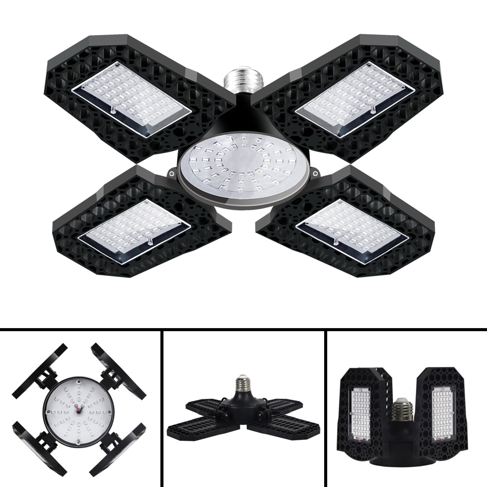 Lampada da coltivazione a LED E27 con luci di coltivazione pieghevoli a spettro completo per piante da interno