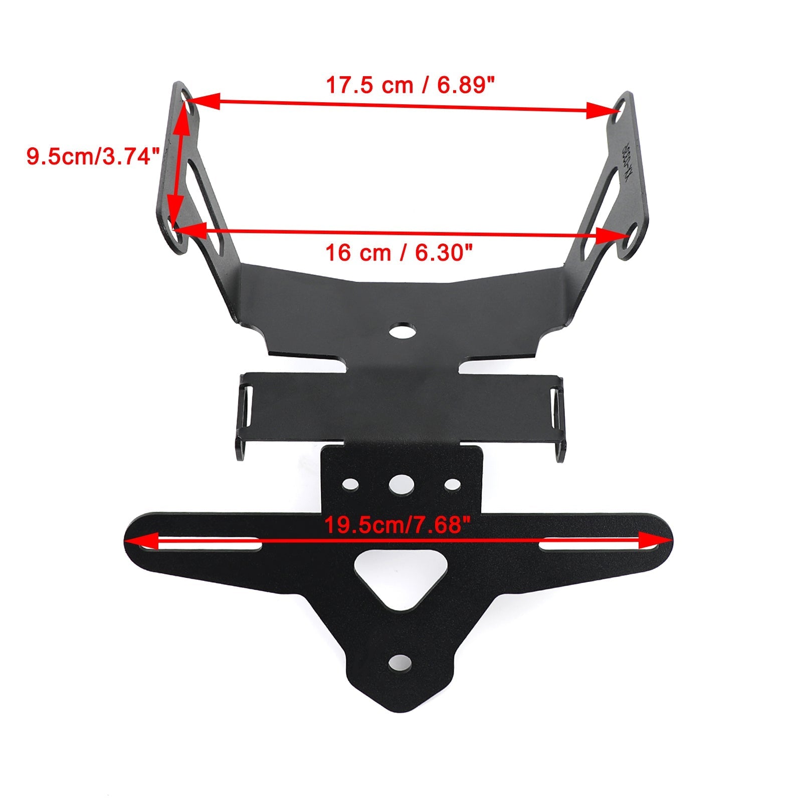 Wspornik ramy uchwytu tablicy rejestracyjnej dla Honda CB650R CBR650R 2021+ Generic