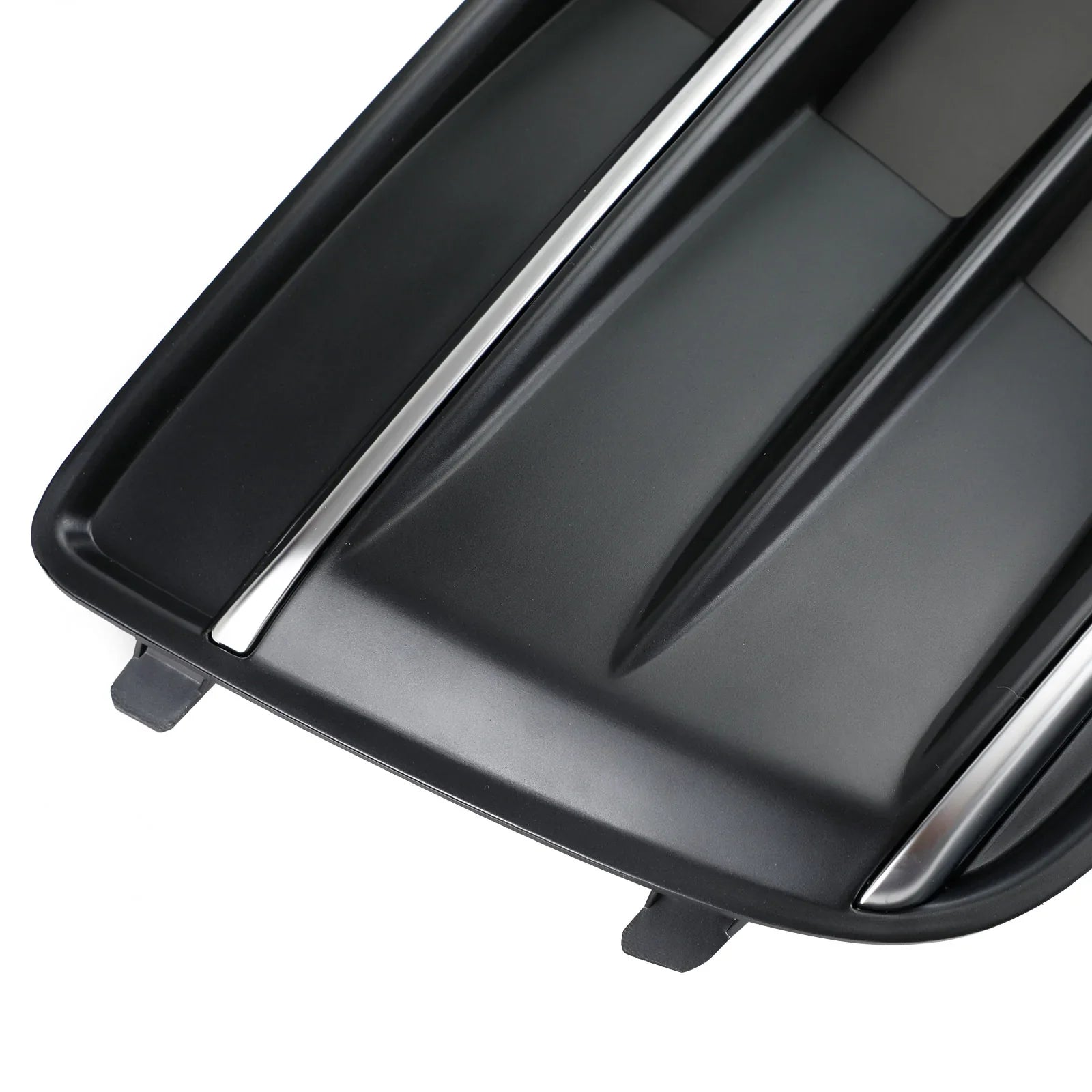 2018-2022 Audi Q5 2 piezas parachoques delantero rejilla bisel inserto negro/cromado