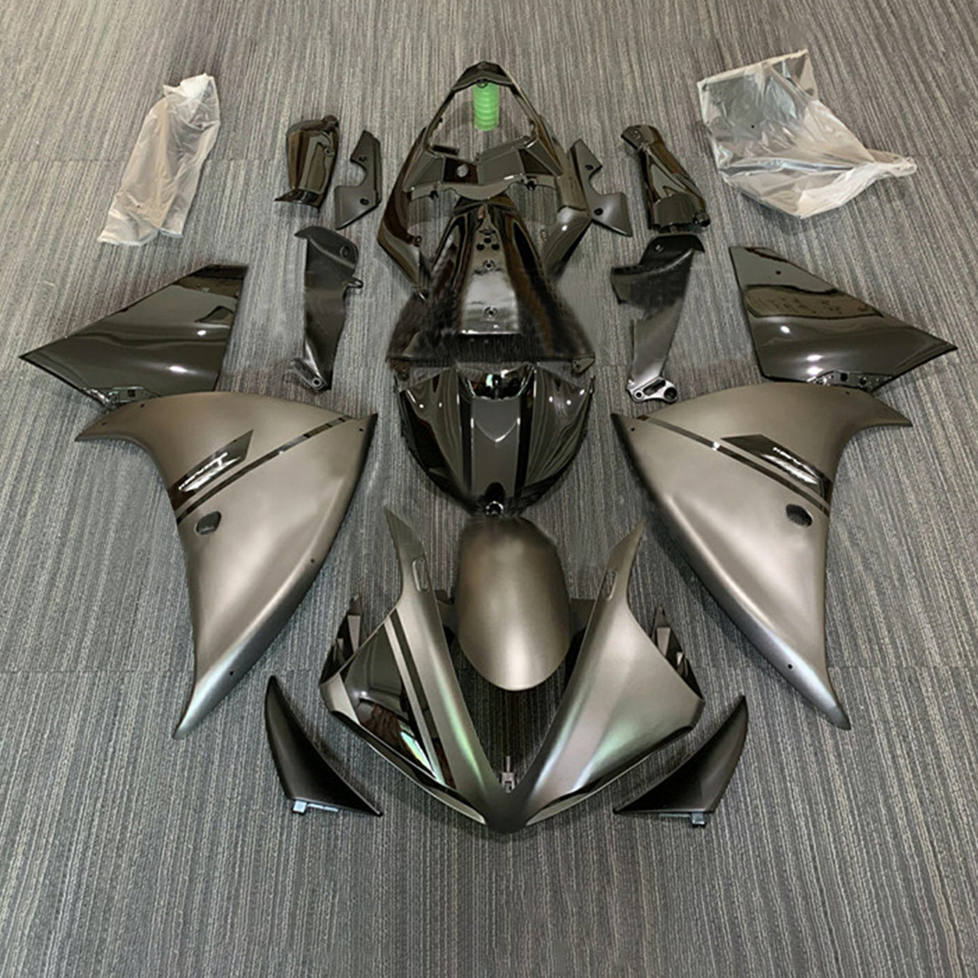 Amotopart Yamaha YZF 1000 R1 2009-2011 Kit Carénage Carrosserie Plastique ABS