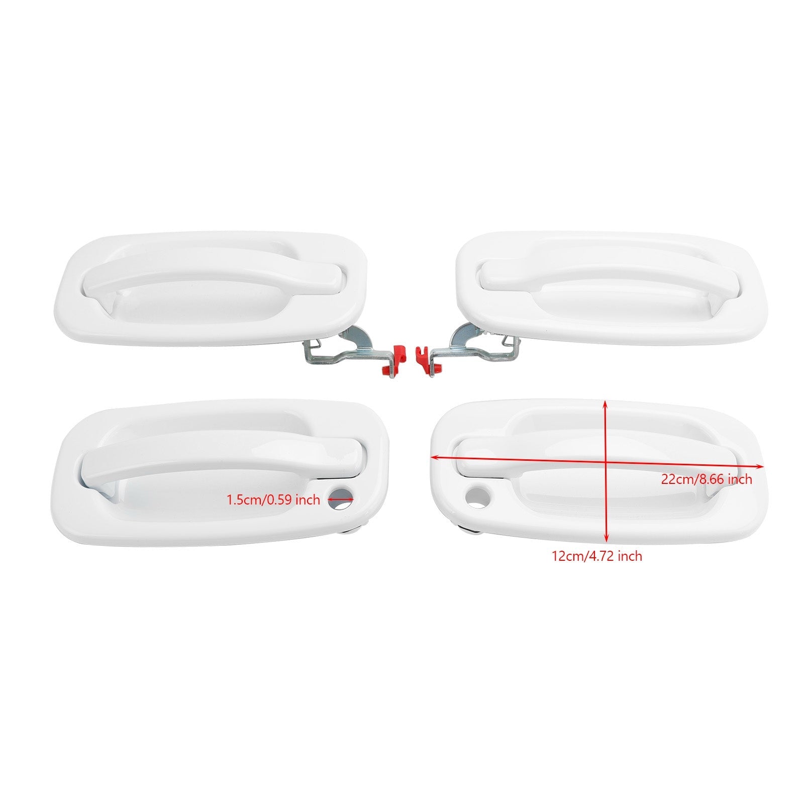 GMC Yukon Sierra Denali 2000-2006 4 stuks buitendeurgreep 15029900 15029899 15182405 15029901