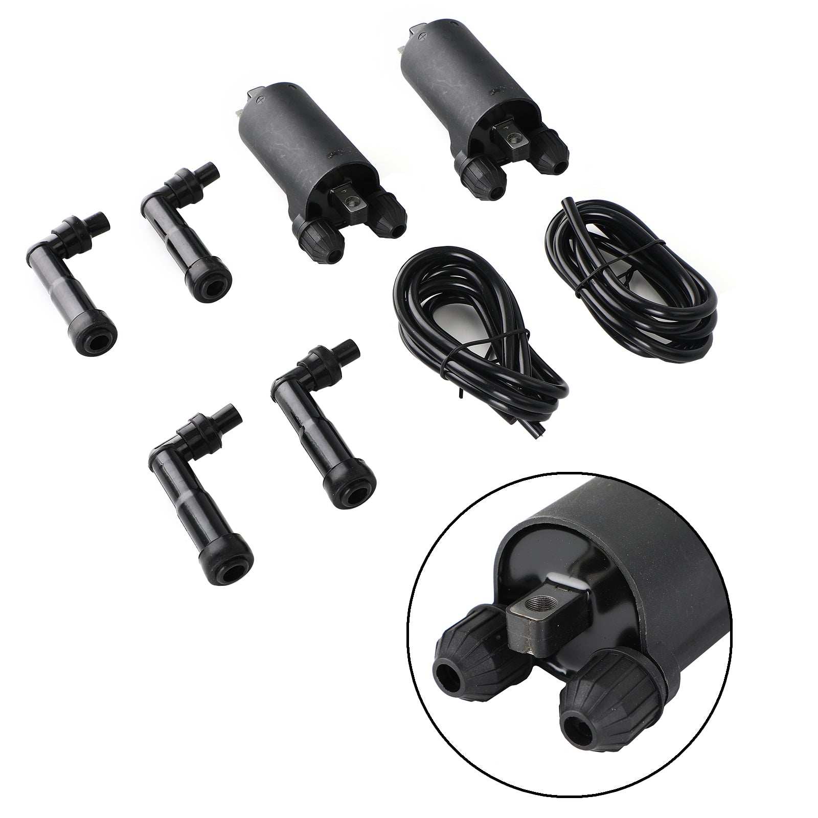 Tapas y cables de bobina de encendido para Honda CB650 CB650C CB650SC GL1100 GL1200 genérico