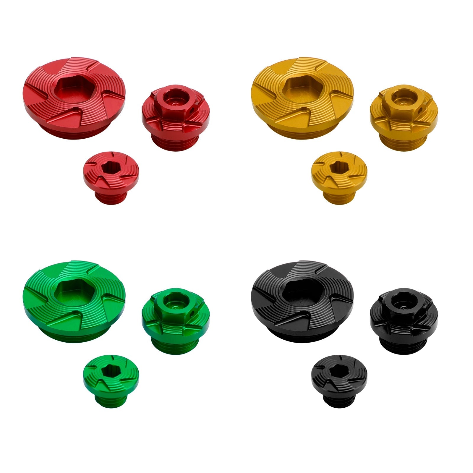 Aluminiowy zestaw silnika kęsów dla Kawasaki KX250 KX250F KX450 KX450F 2009-2020