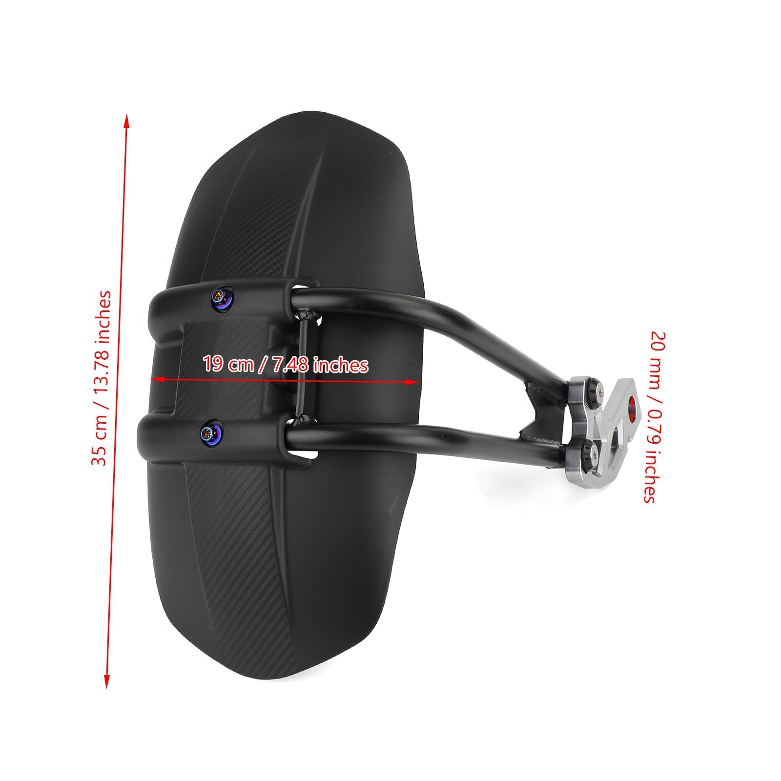 Garde-boue garde-boue arrière de moto pour Honda XADV 750 2017-2020 générique