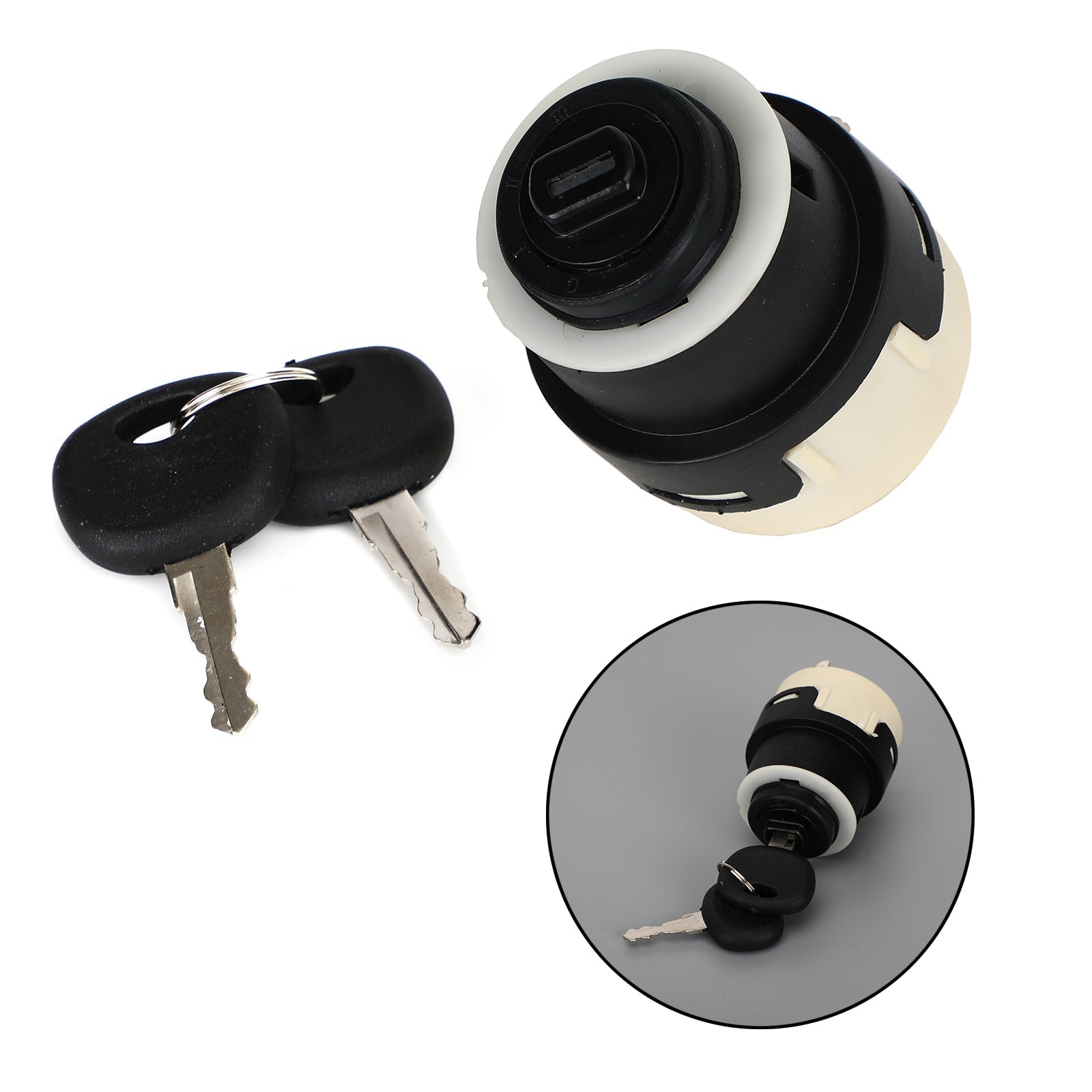 Przełącznik zapłonu do sprzętu ciężkiego 65511440 do firmy Terex z 2 kluczami