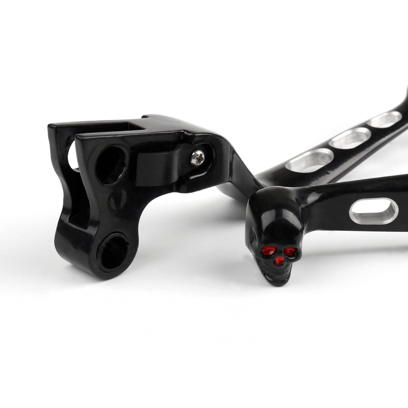 Leviers d'embrayage de frein Edge Cut pour Harley Softail Dyna Road King Noir Generic