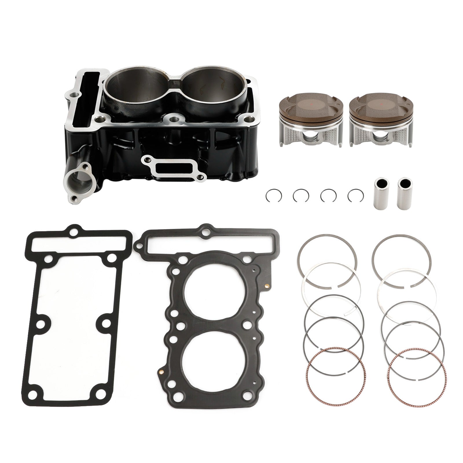 Kit de juntas de pistón de cilindro de 62 mm Kawasaki KLE300 Versys-X 300 STD 2017-2024