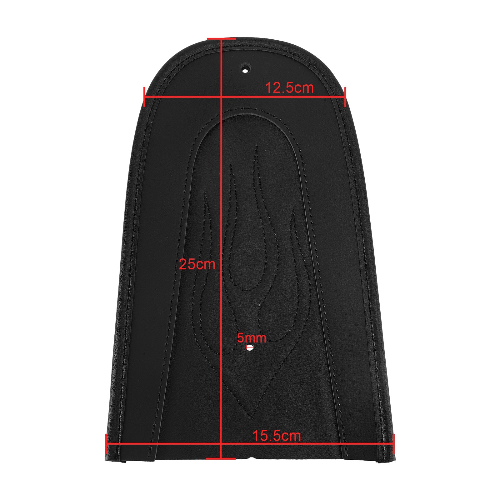 Zadnja zadnja peč solo usnjenega solo v črnem usnju za Sportster 1200 883 generic