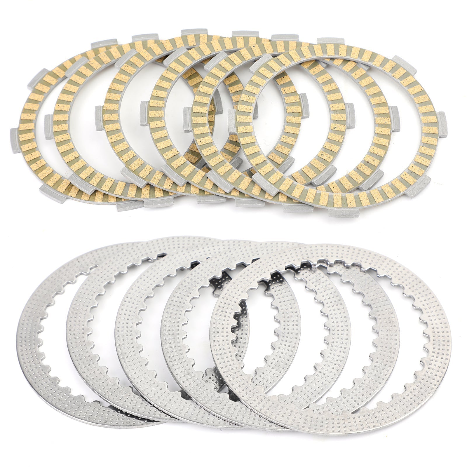 Kit de embrague de acero y placas de fricción para Kawasaki KX80 KX85 KX100 1998-2018 Genérico