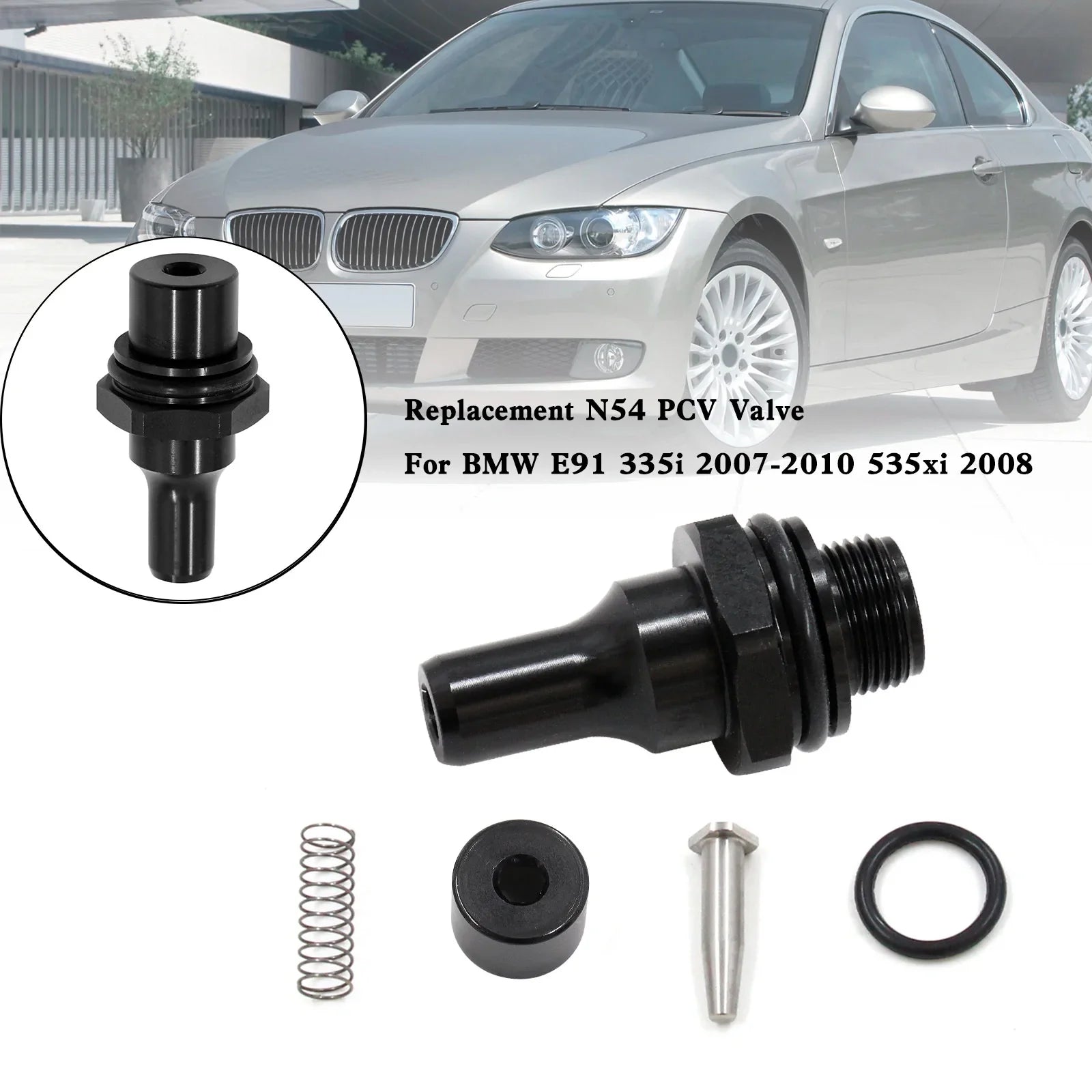 BMW E91 335i 2007-2010 535x 2008 Sostituzione N54 Valvola PCV