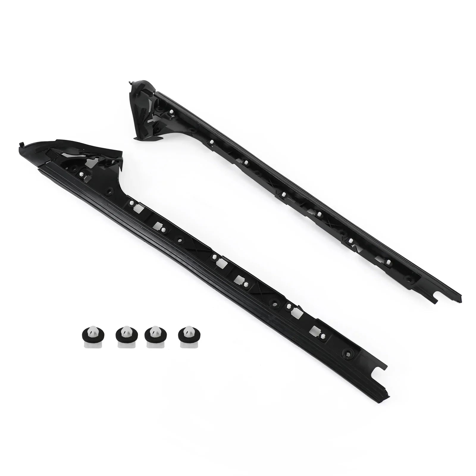 LH + RH Listwa wykończeniowa wnętrza przedniej szyby dla Ford Explorer 2011-2019 Generic