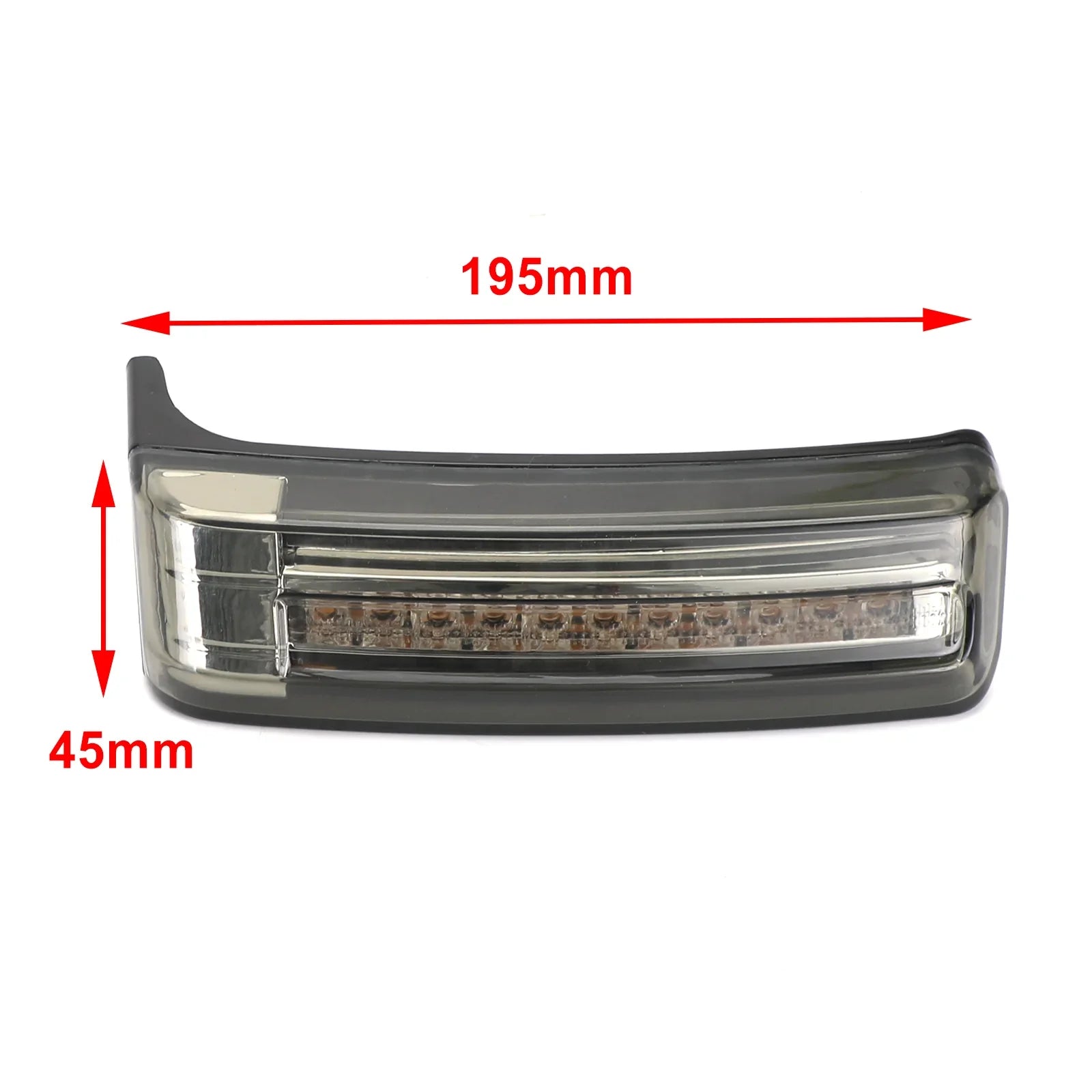 LED Torba Saddle Saddle Sacoches Run Hamure Turn Lampy do Touring 2014-2021 Generic