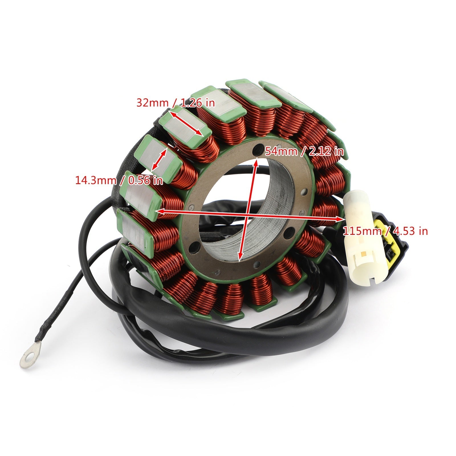 Stator Generator za Yamaha F40 F50 F60 F70 FT50 FT60 6C5-81410-00 6C5-81410-01 Generic