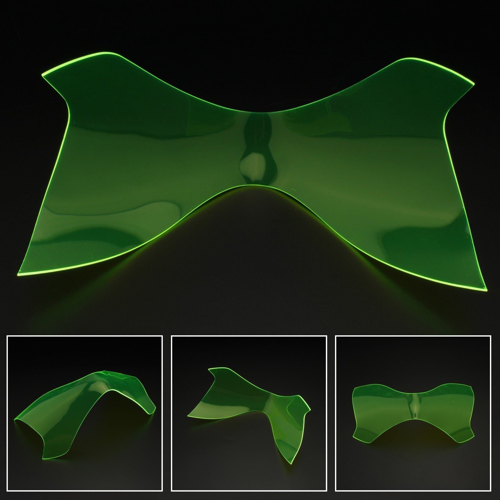 Reflight Ochraniacz przed obiektywem lampy odpowiedni dla Kawasaki Z900 17-19 Generyczny dym