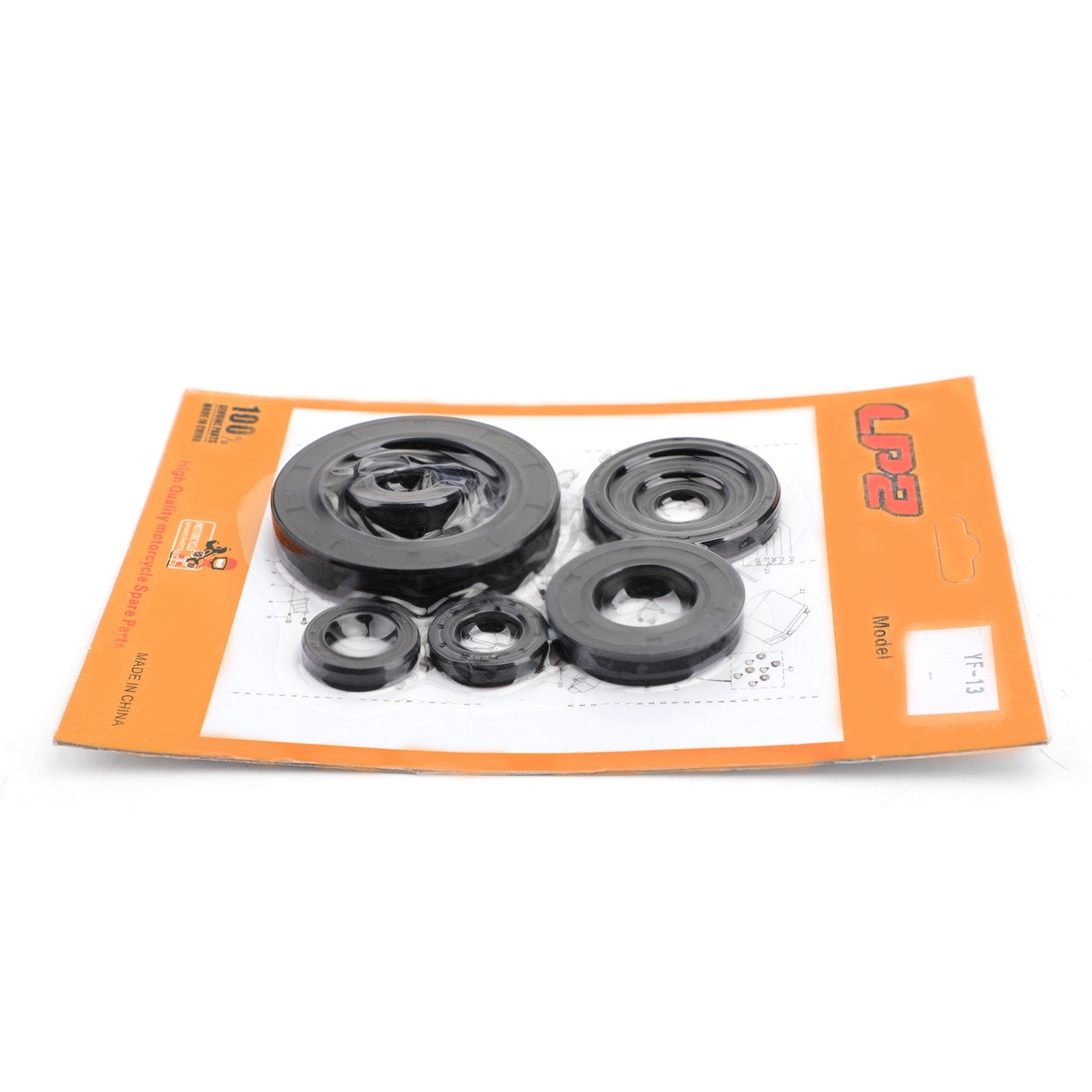 9pcs Motoroliekeerringset voor Honda CR250R 2005-2007 cr250r cr-250r Generiek