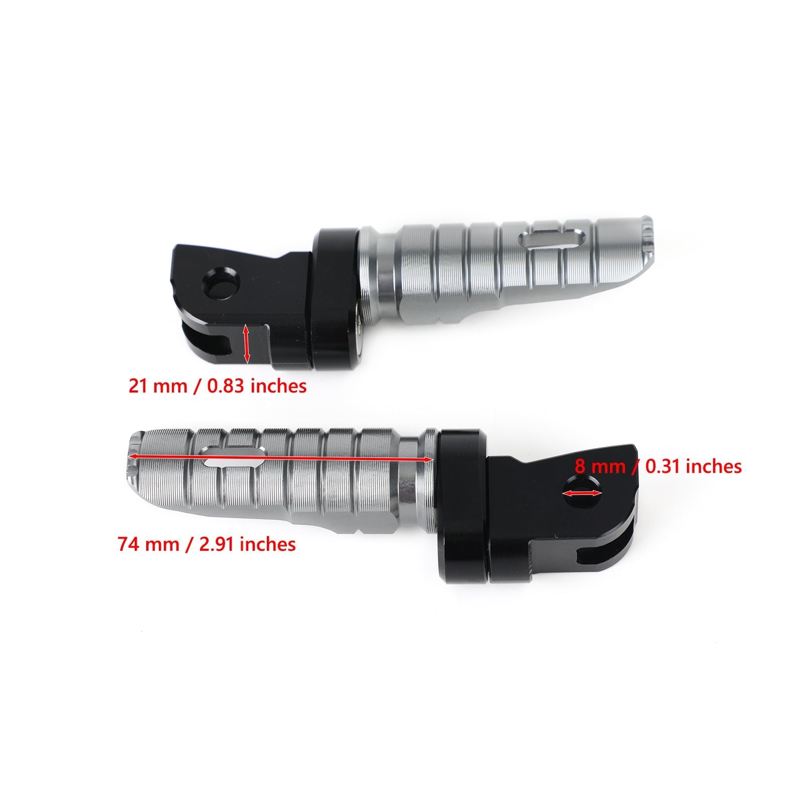 2019-2021 Husqvarna Vitpilen Svartpilen 250 401 Repose-pieds avant Repose-pieds