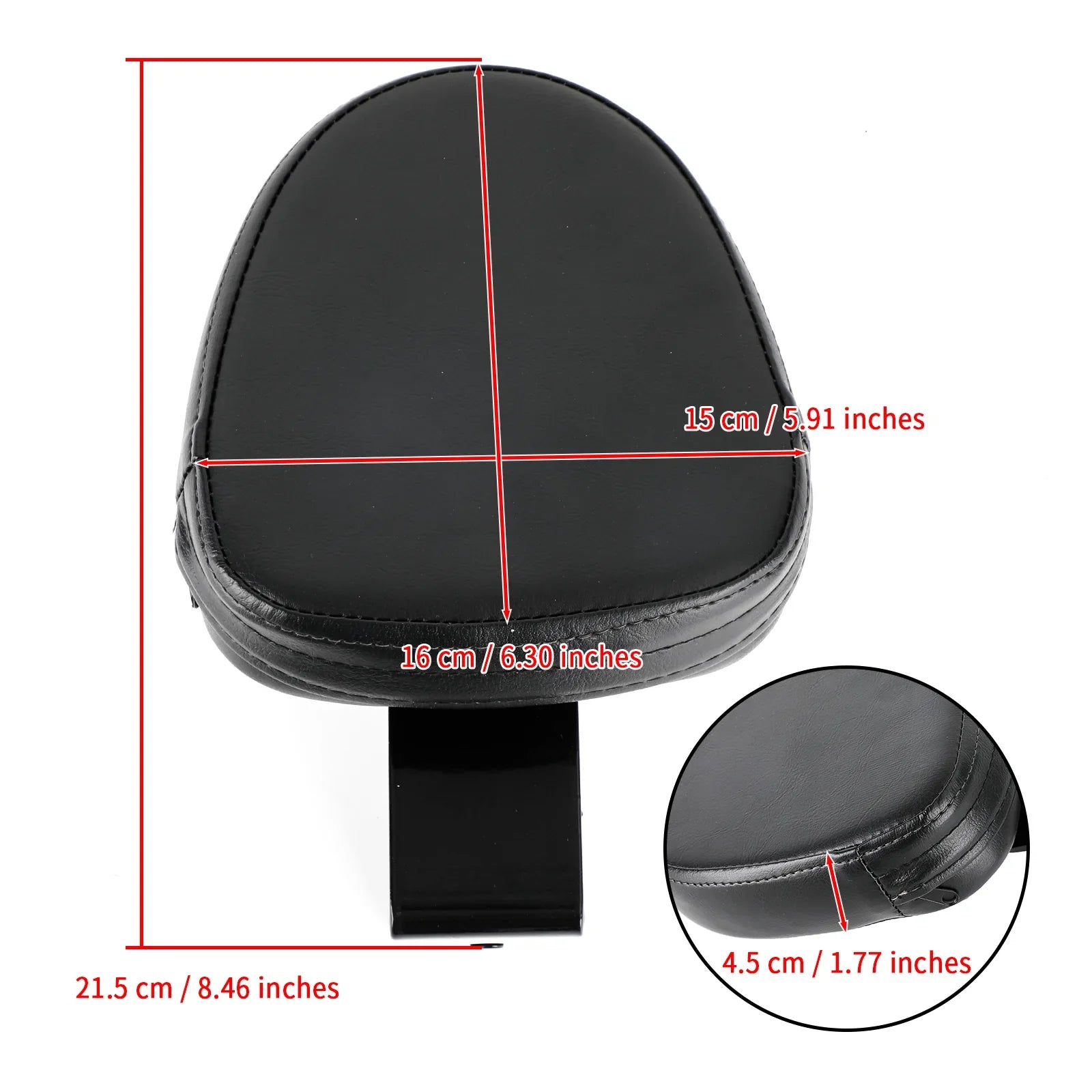 Coussin de dossier conducteur Honda Rebel 300 500 CMX300 CMX500 2017-2022