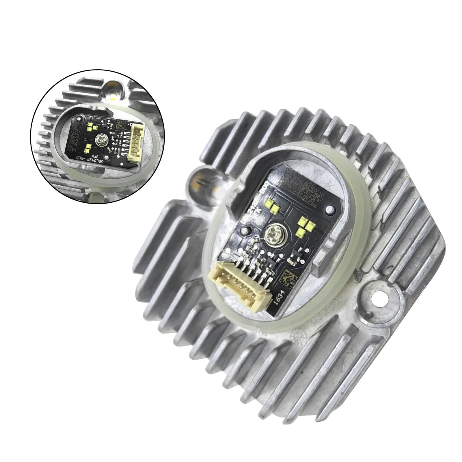 BMW 5-sarjan G30 G38 2017- Vasen DRL LED-valaistuksen ohjausyksikkö 63117214939