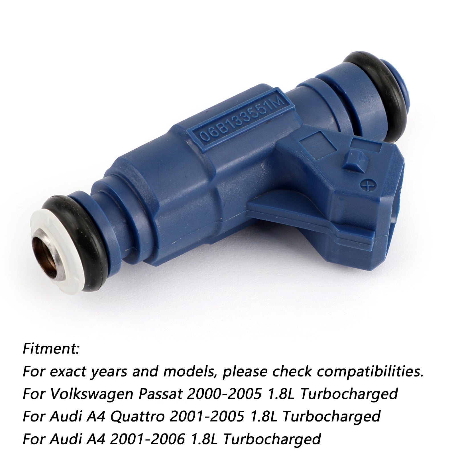 852-12185 0280156065 1 pièces Injecteur De Carburant 0280156065 Pour Audi A4 Quattro VW Passat 1.8L 06B133551M Générique