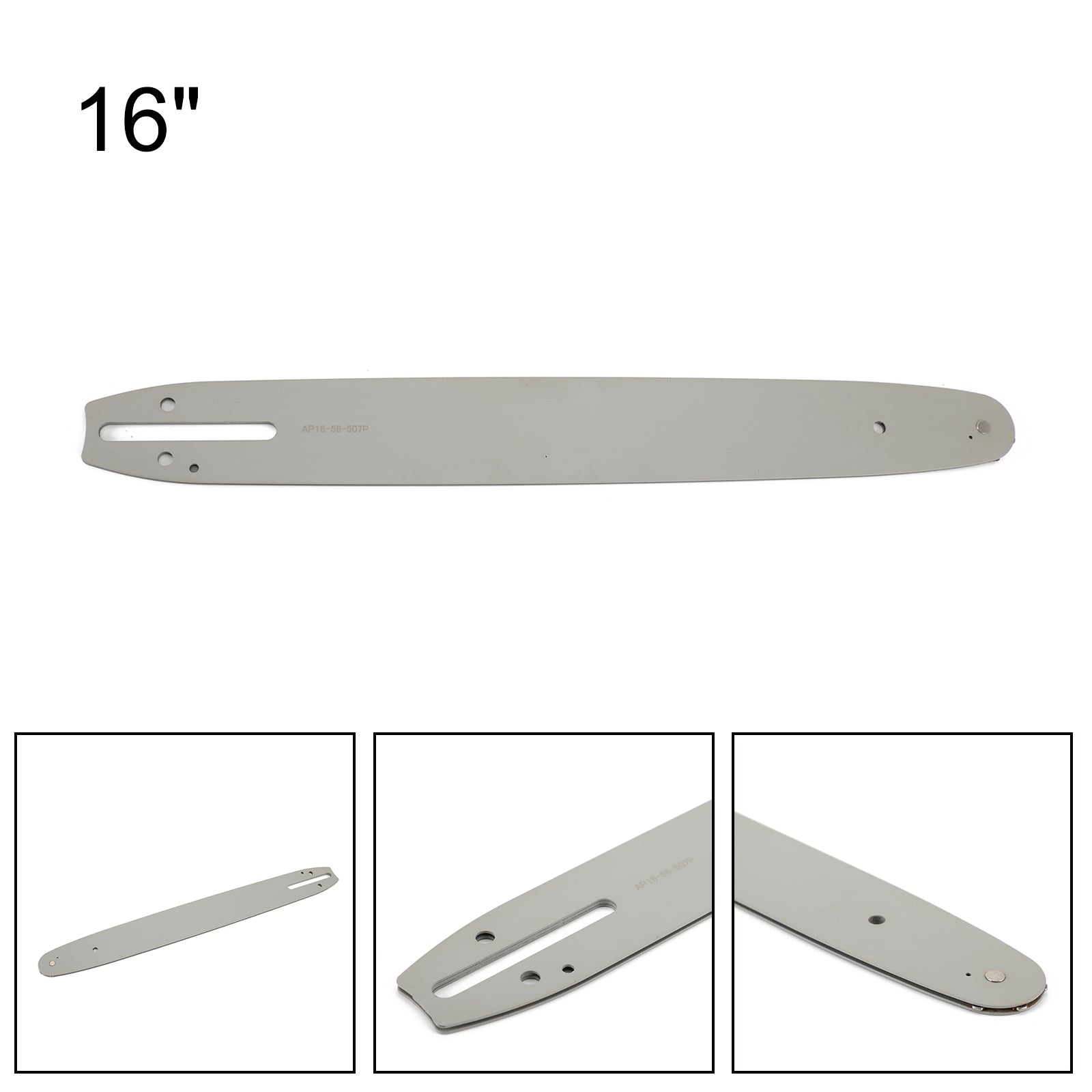 Łańcuch prowadnicy piły łańcuchowej 16" 3/8" .050" Gauge 56DL Fit Craftsman Echo Poulan