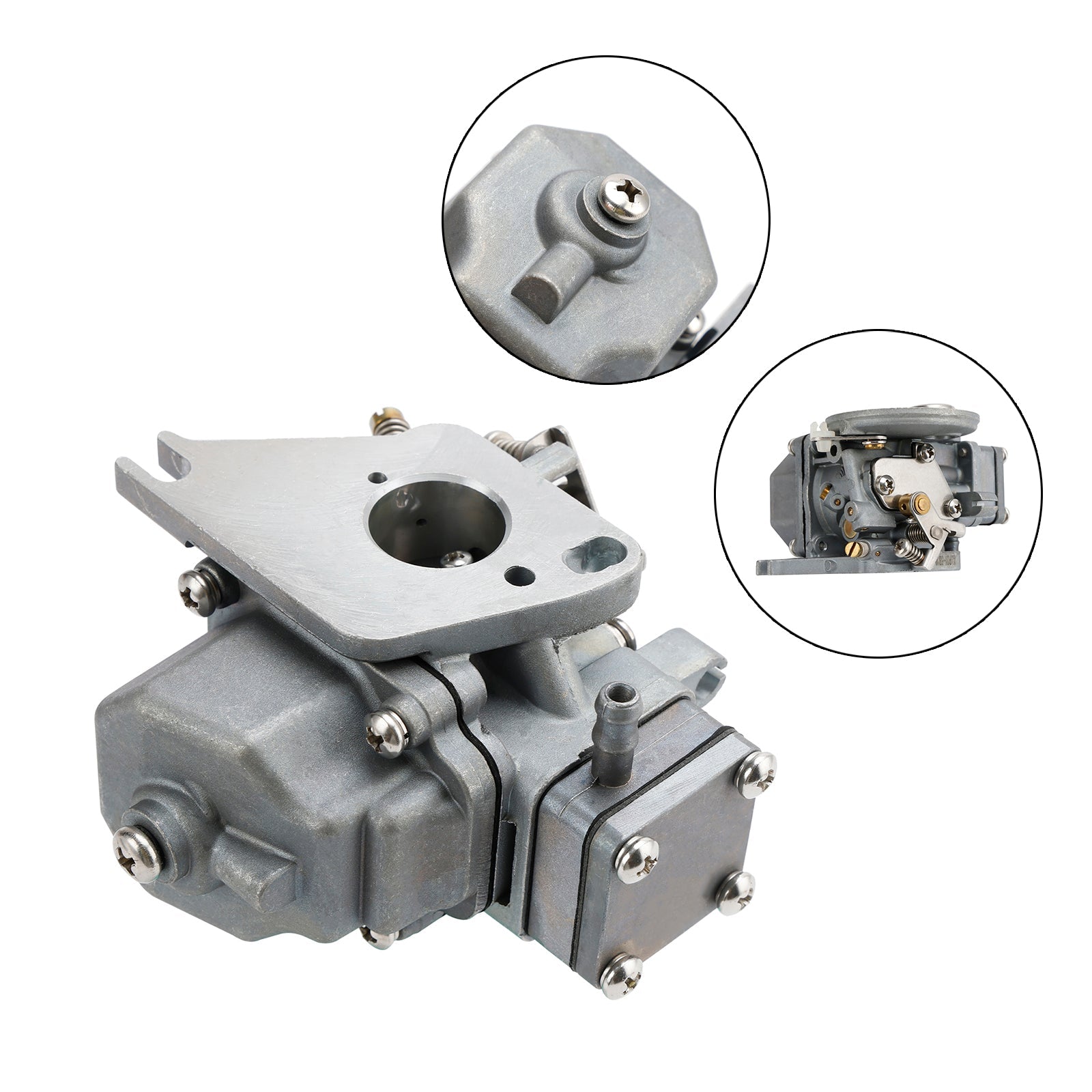 Perämoottorin kaasutin sopii Yamaha 2-tahti 4HP 5HP 6E0-14301-05