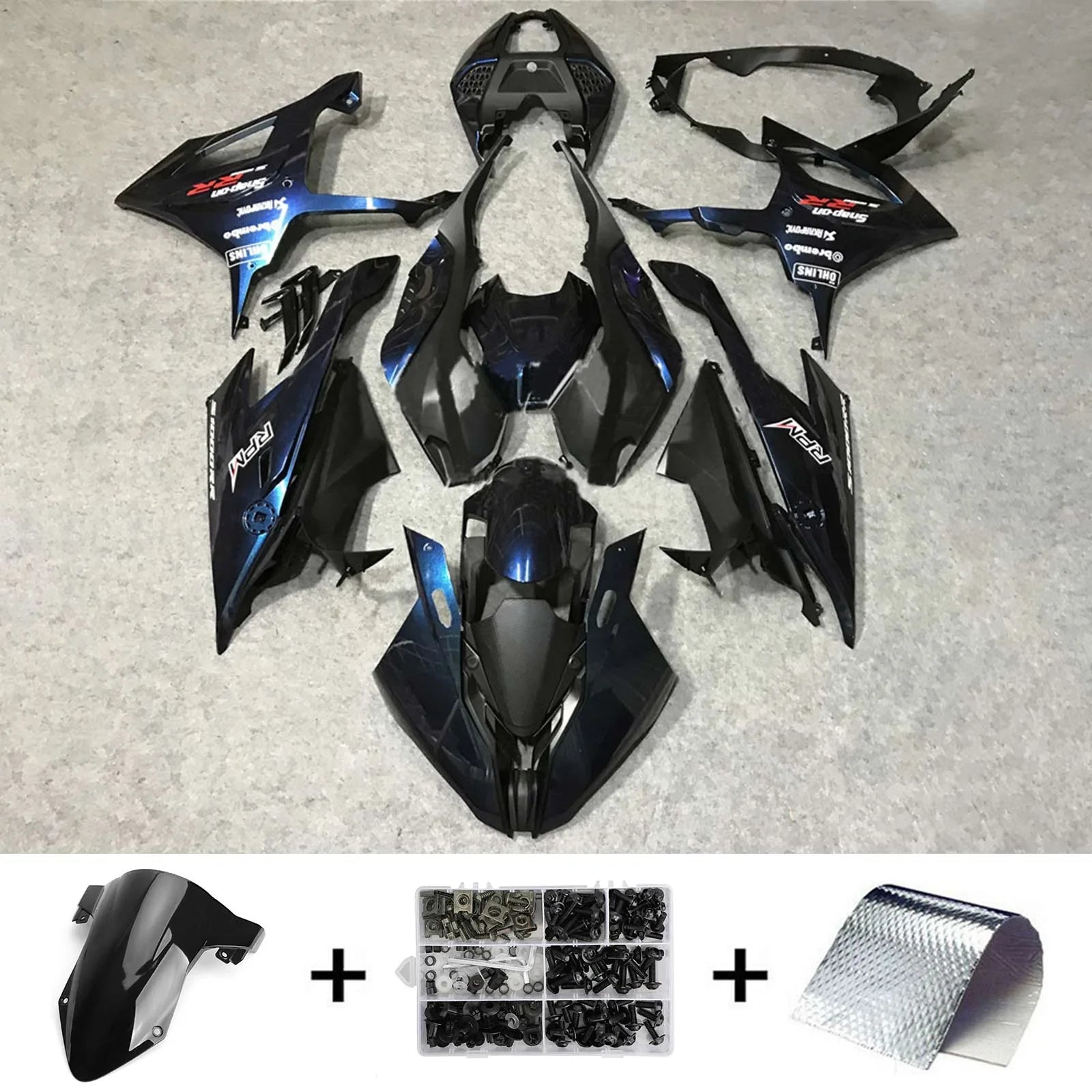 Kit de carenado Amotopart para BMW S1000RR 2019-2022 Genérico