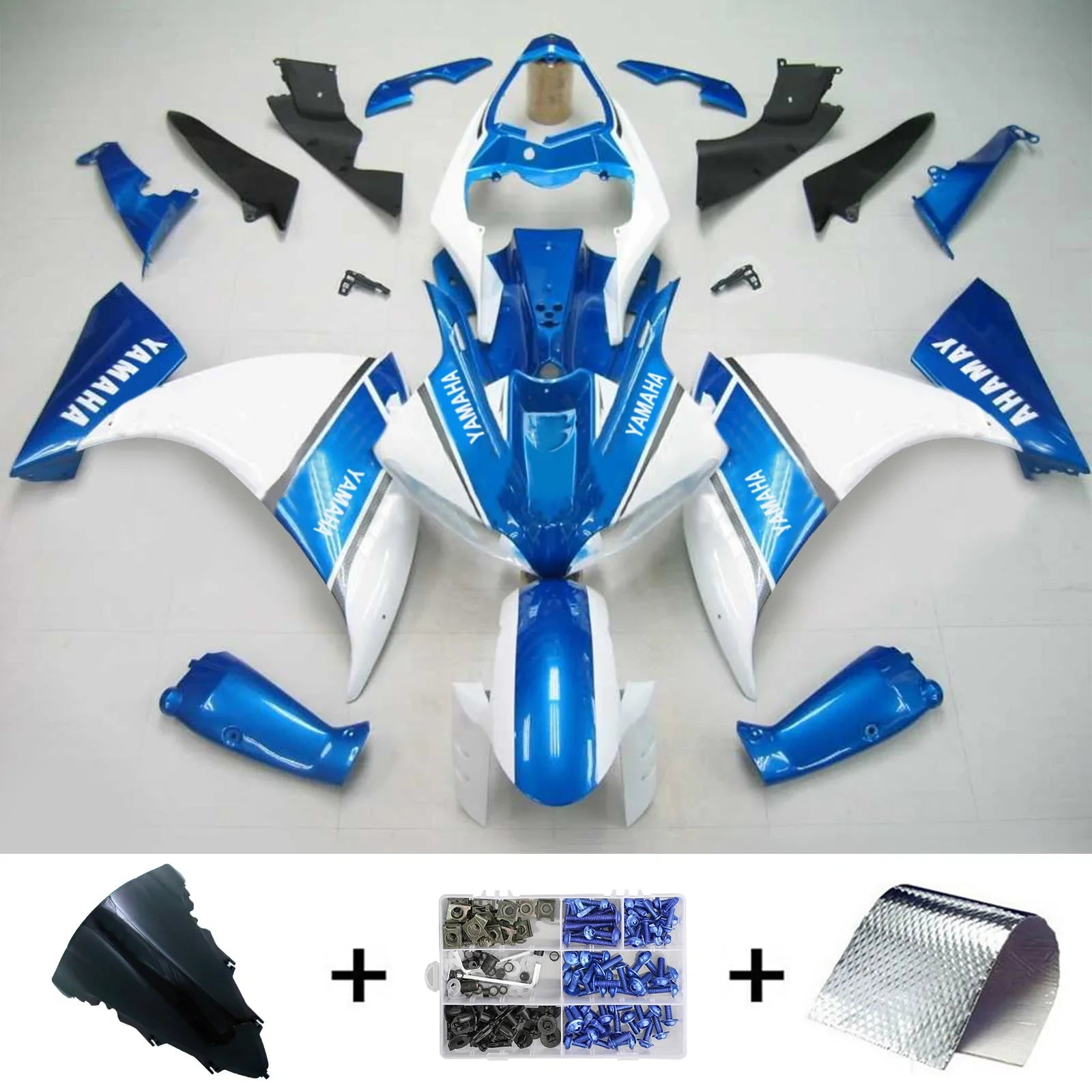 Amotopart kuipset voor Yamaha YZF 1000 R1 2012-2014 generiek