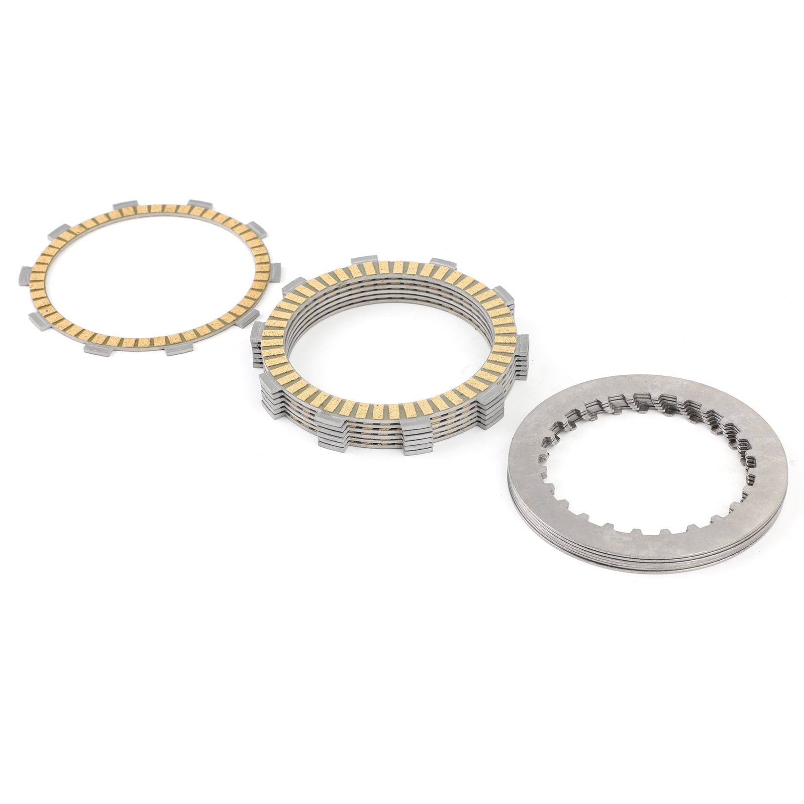 Stalen koppelingsset en wrijvingsplaten voor Honda CRM250 CB400 CL400 XR400 1994-2008 Generiek
