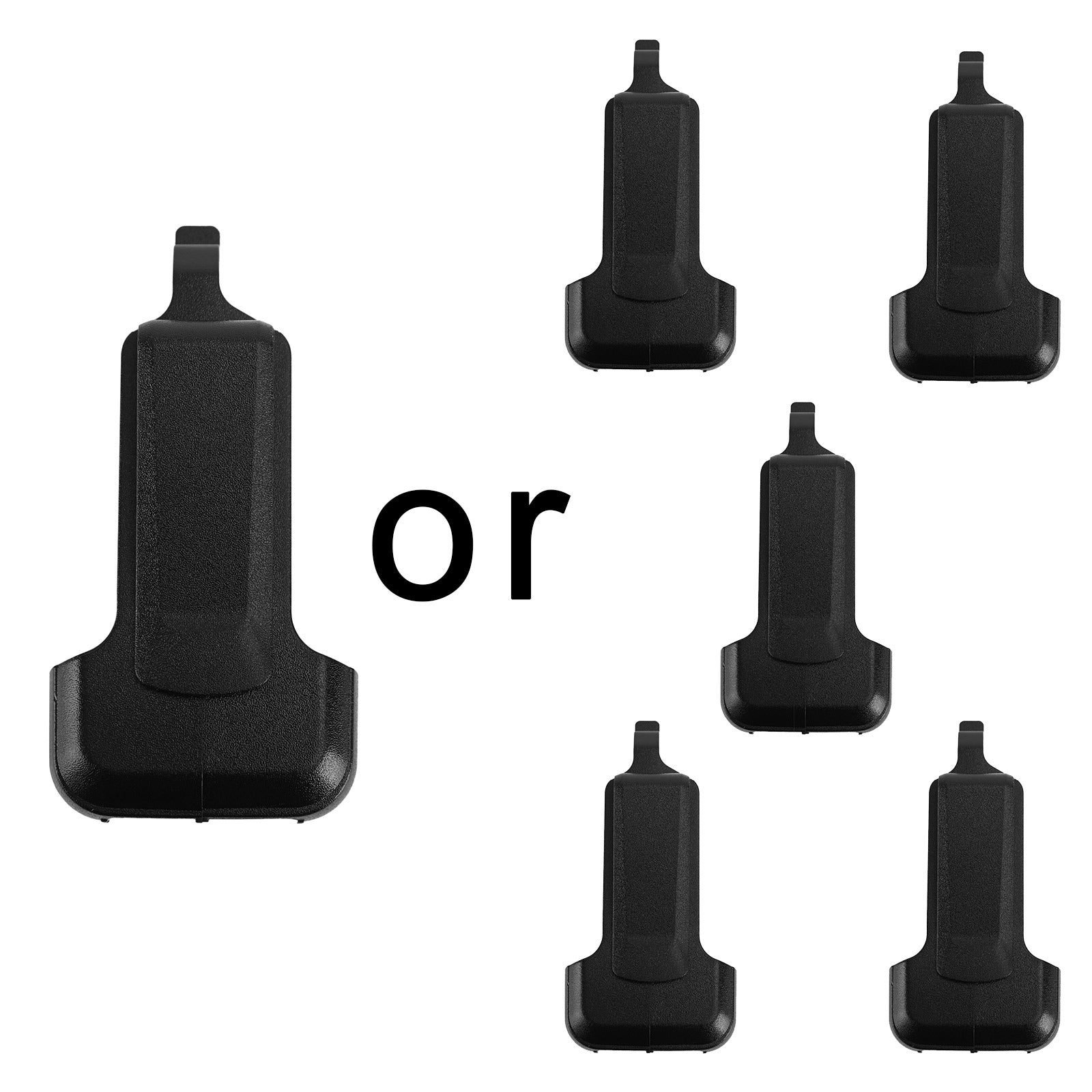 1x/5x ZS-B1 Achterste pocketclip geschikte riemclip voor KD C1/C2 RT22 RT622 Talkie-Walkie