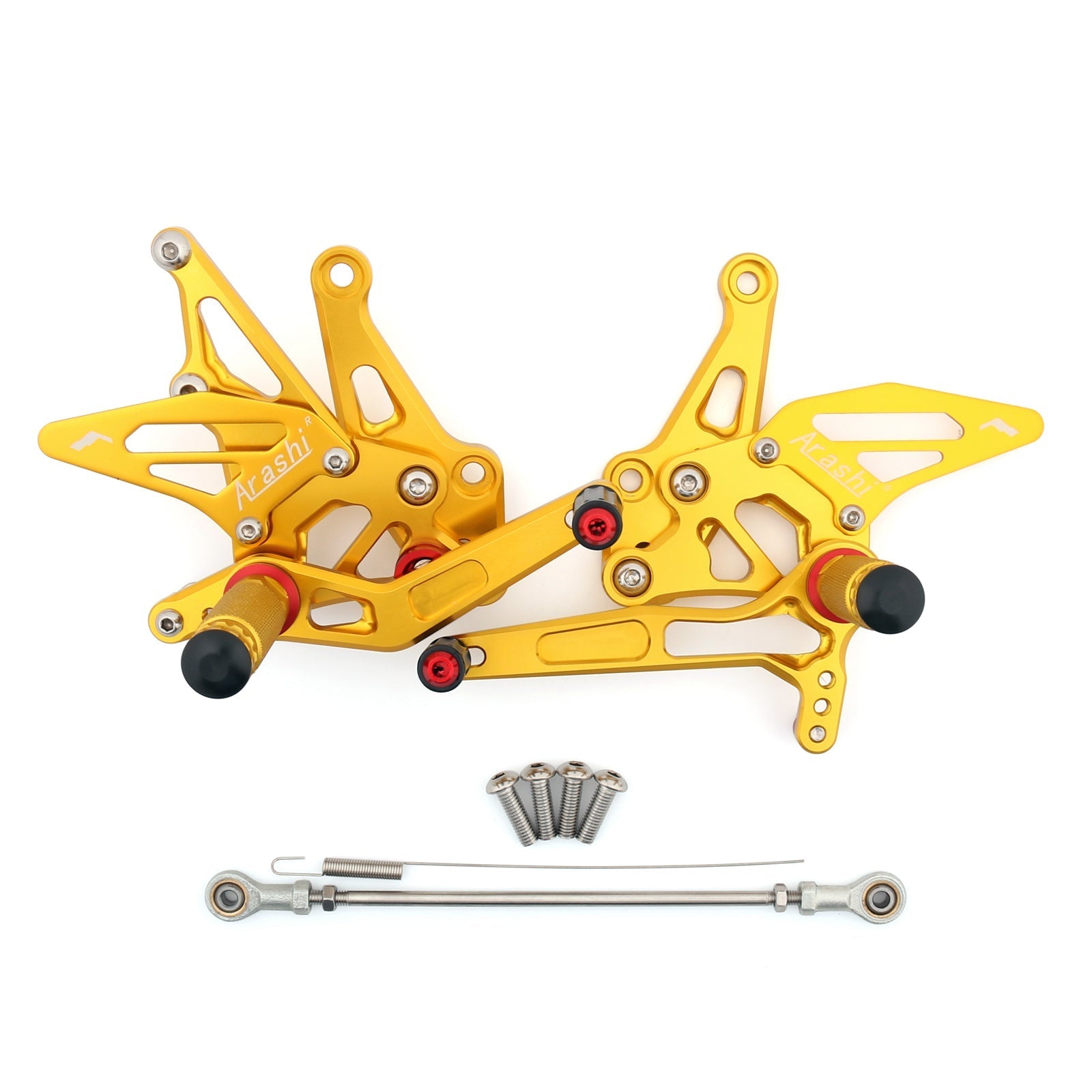 Regulowane zdalne sterowanie tylnymi podnóżkami CNC dla Kawasaki Ninja Z 1000 2017 Generic