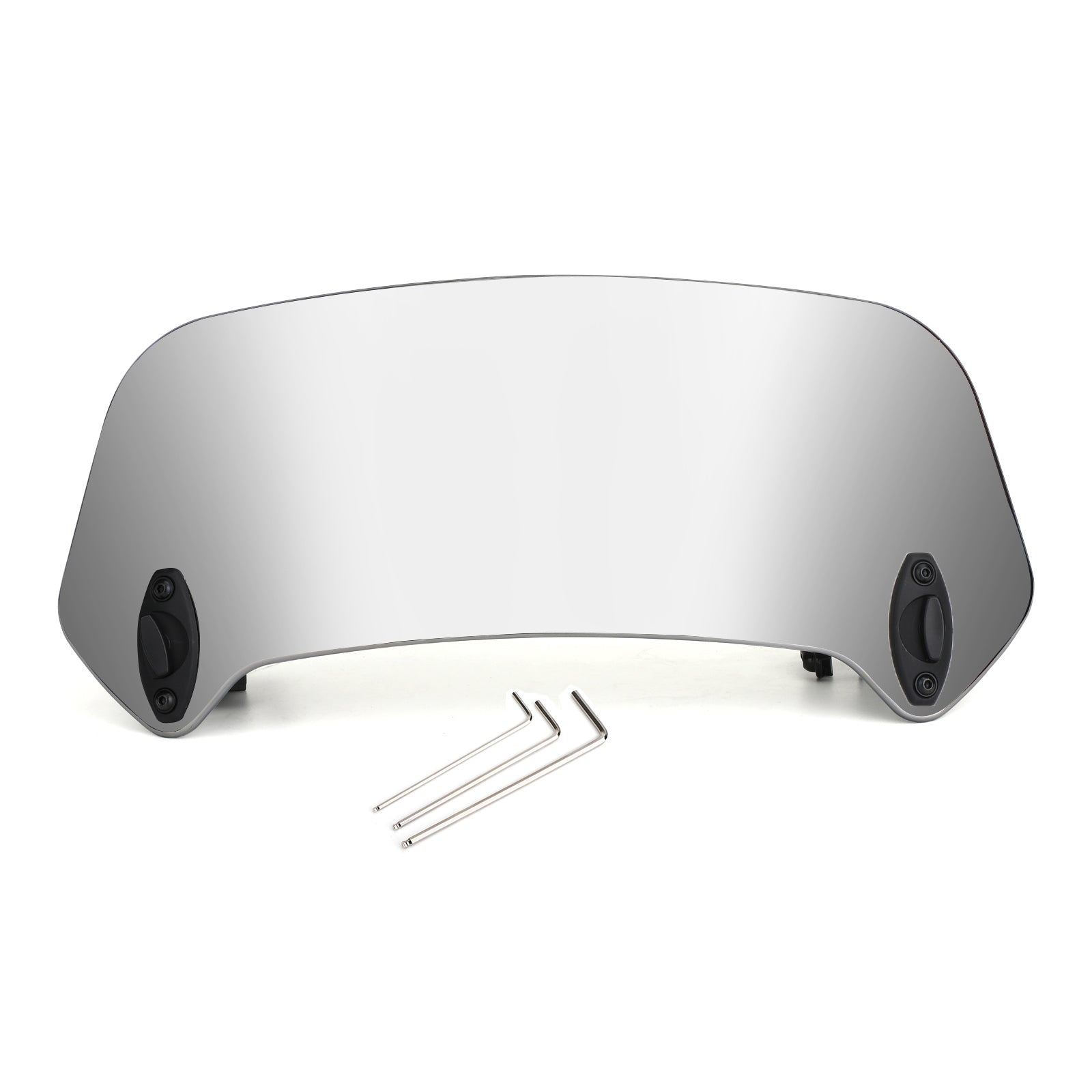 Clip regolabile in moto sul deflettore del vento di espansione del parabrezza