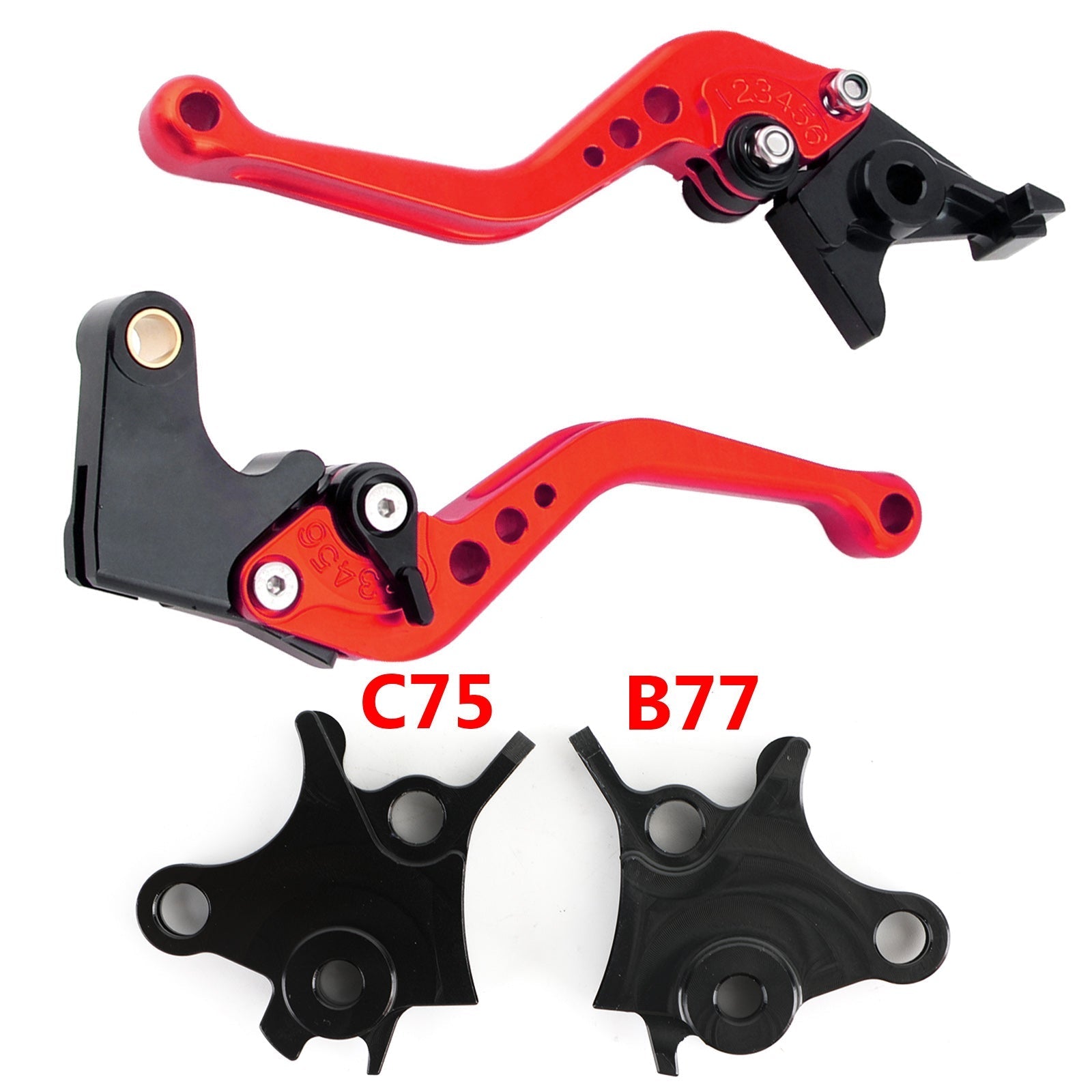 Motocikel kratke lovske ročice za BMW R1200GS Adventure (LC) 2014-2018 Generic