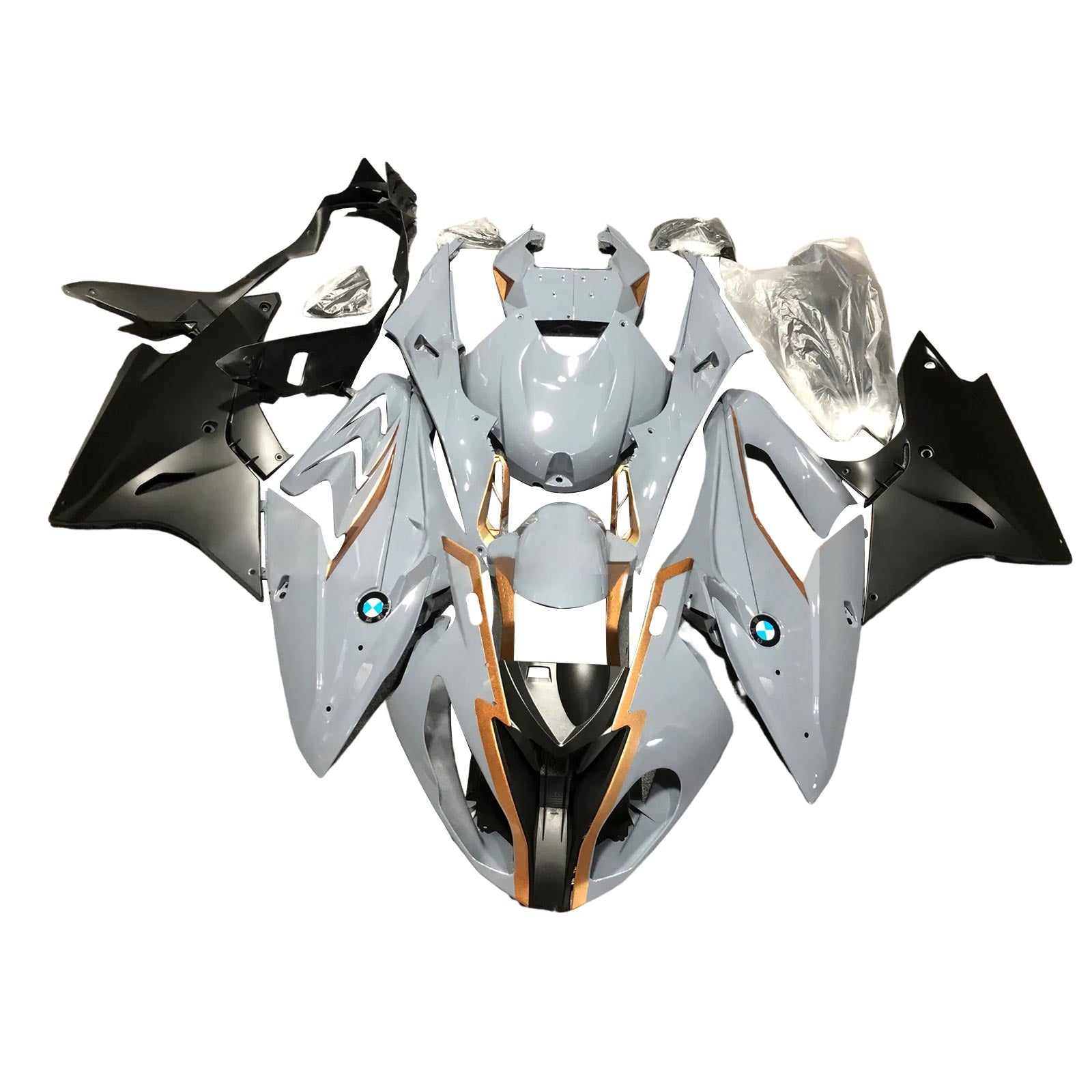 Amotopart BMW S1000RR 2017-2018 ABS kunststof carrosseriekuipset