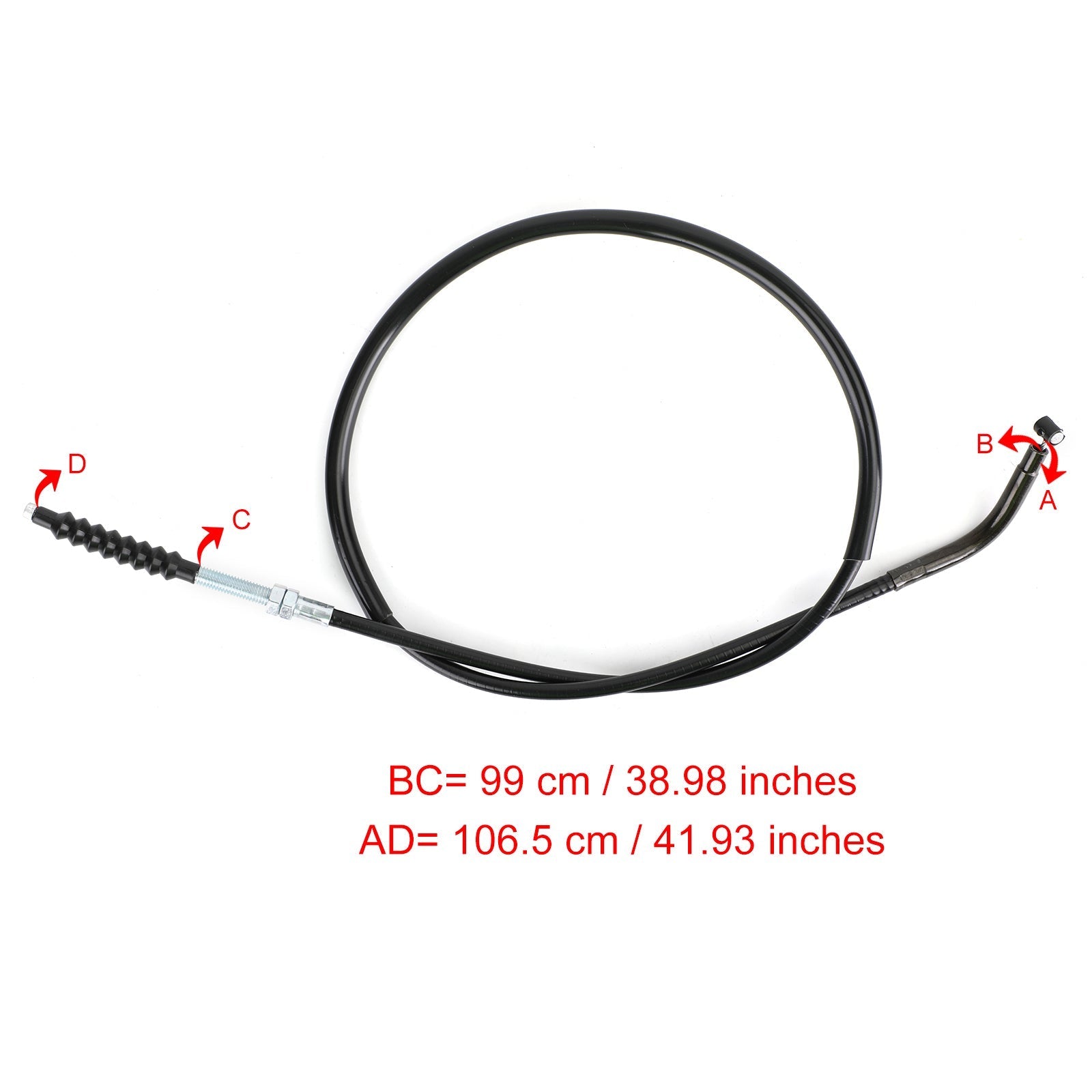 Reemplazo del cable del embrague Kawasaki ZR1000 Z1000 2014-2016 54011-0579