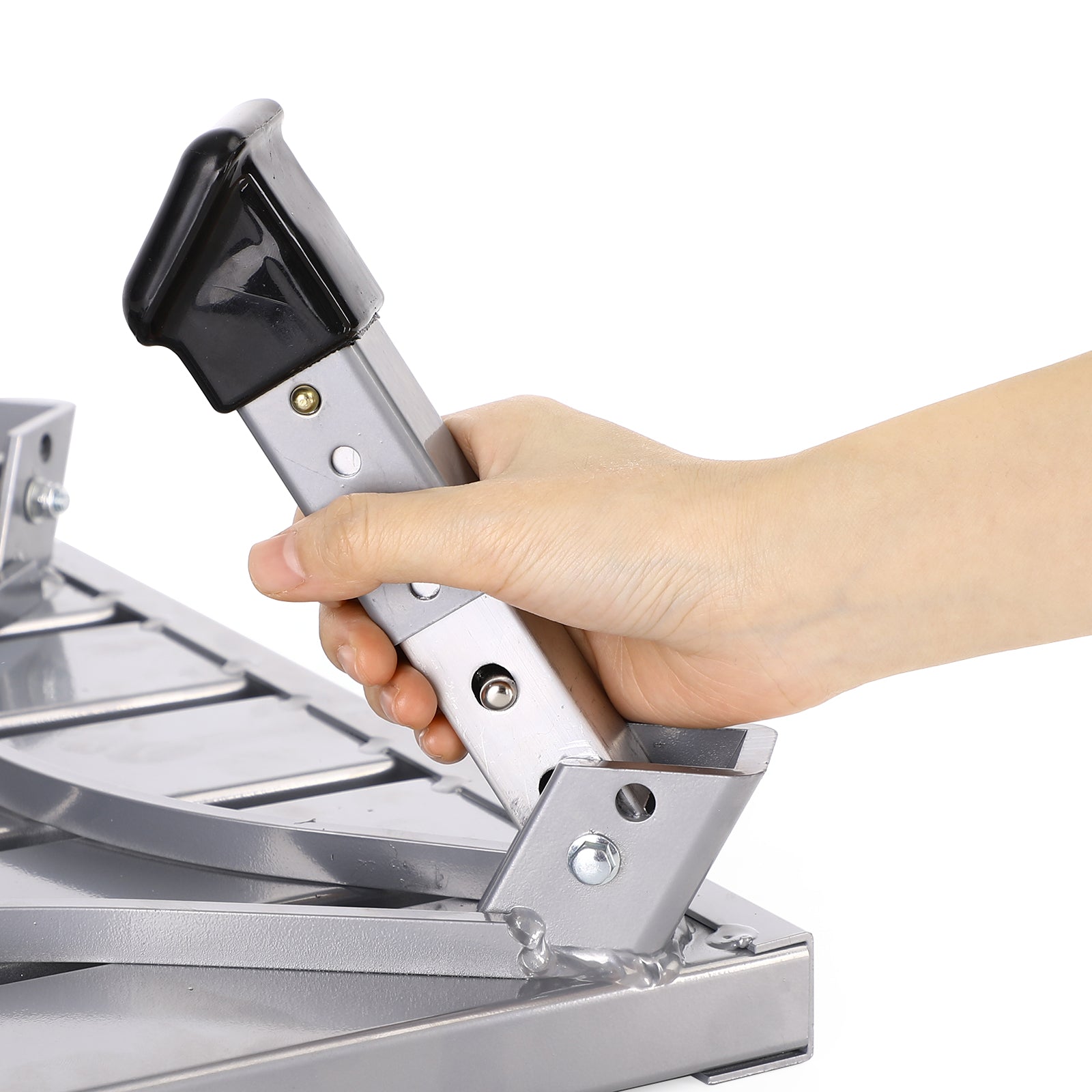 Opvouwbare aluminium platform RV opstapladder Trailer Camper draagbare werkladder