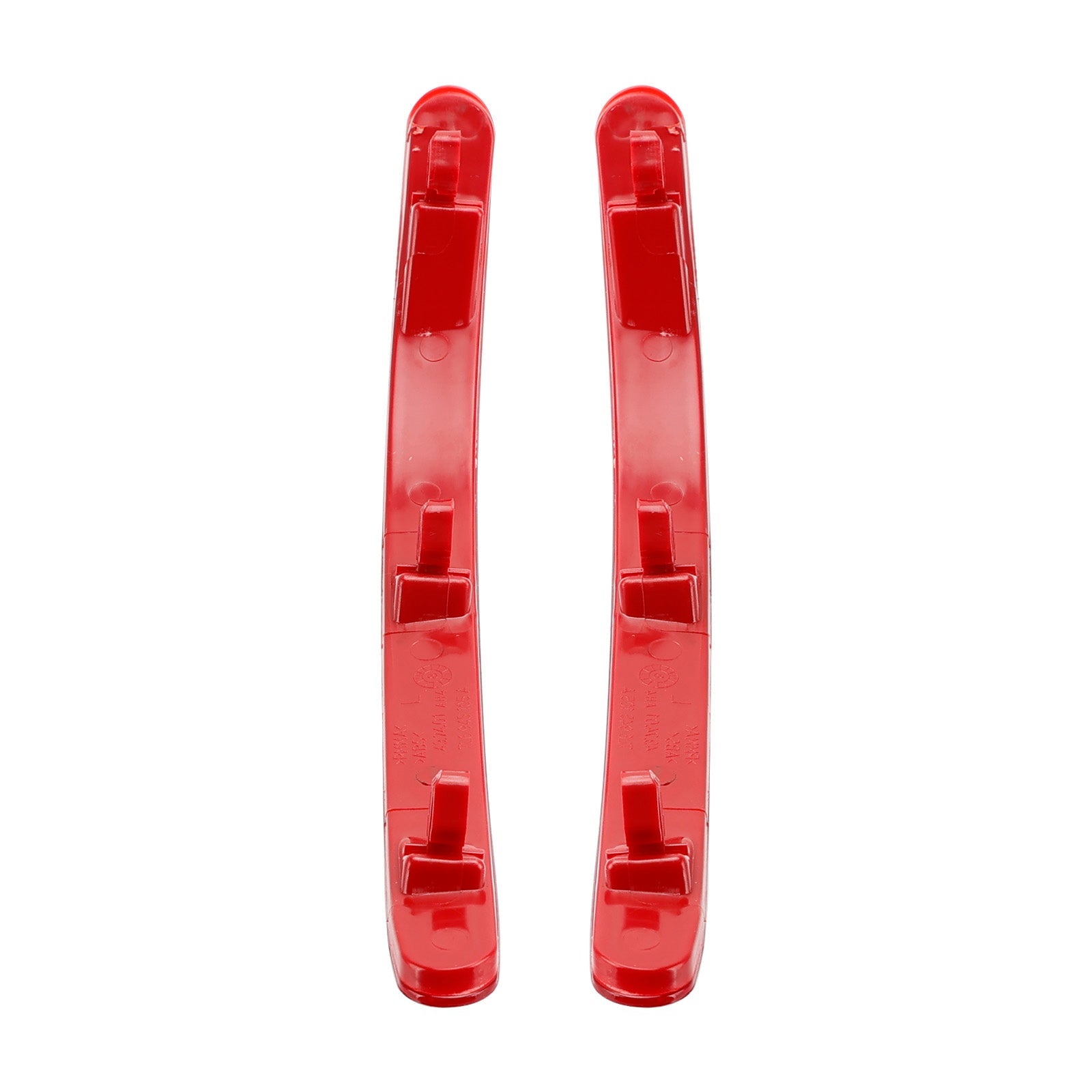 VW Touareg 7L 2002-2010 L+R paar achterbumperreflectoren met rode lens zonder licht