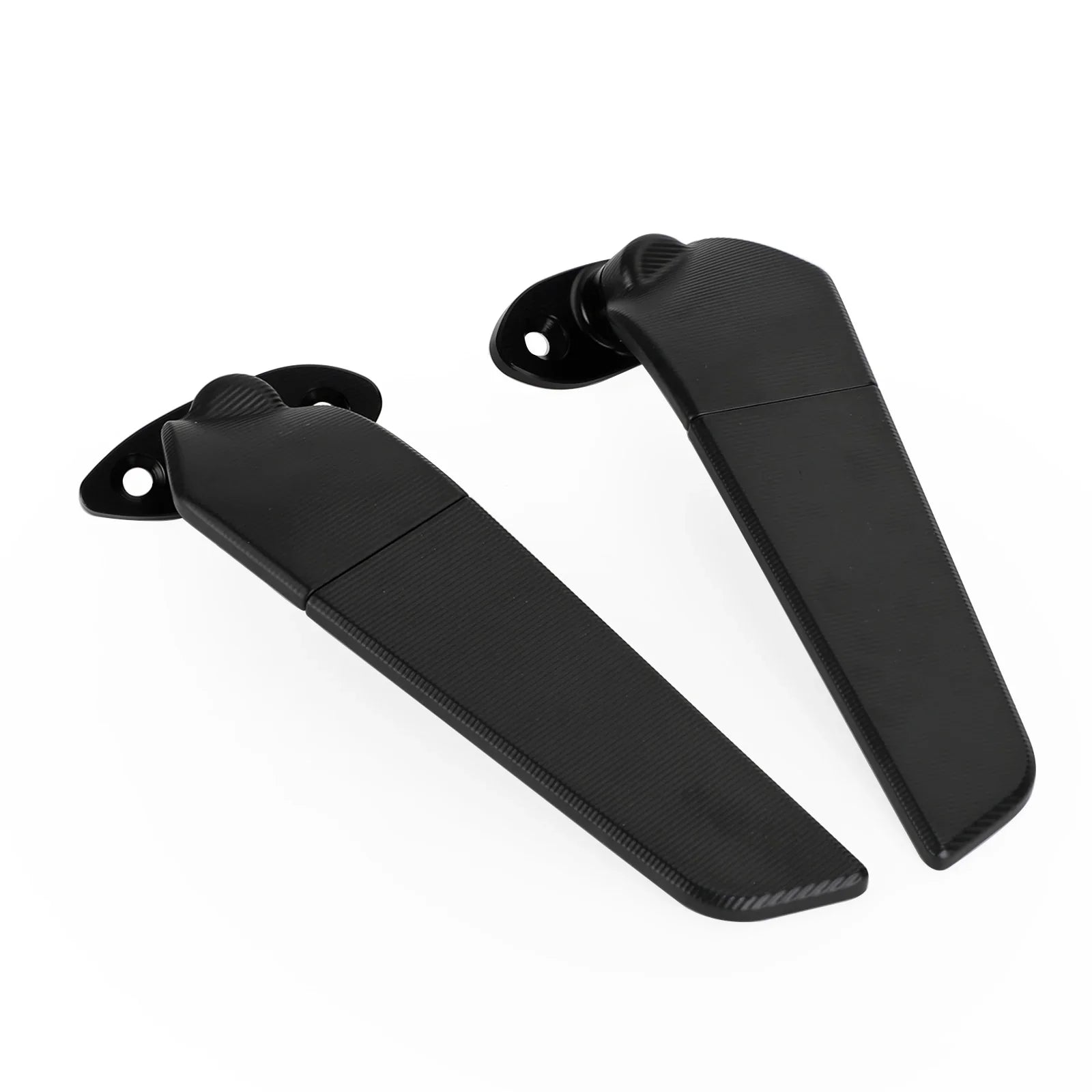 Rétroviseurs latéraux de becquet d'aileron d'aile pour Kawasaki ZX-6R Ninja ZX6R 650 01-21 générique