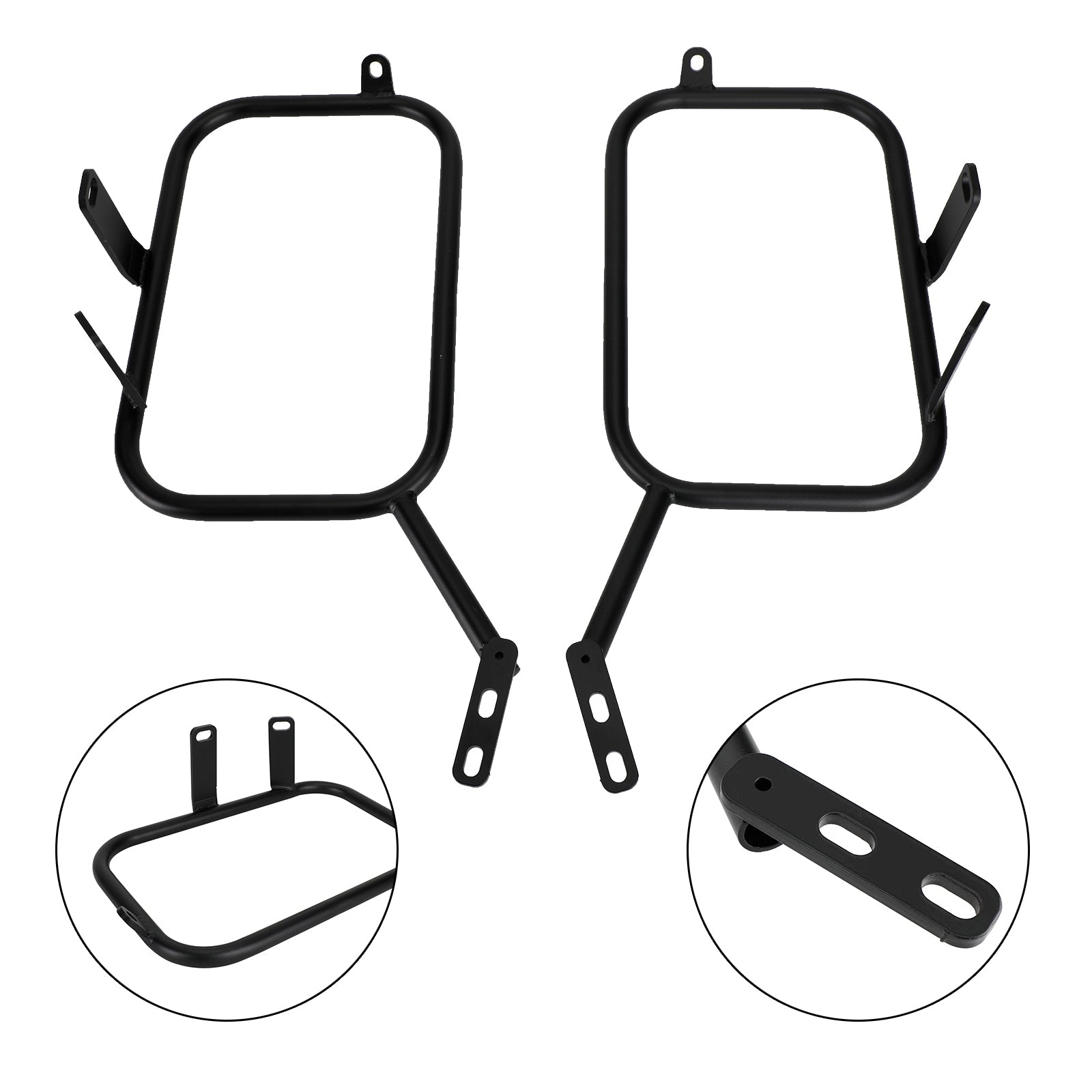 Staffa di montaggio per borsa laterale per portapacchi Ducati Scrambler 400 800 2016-2022