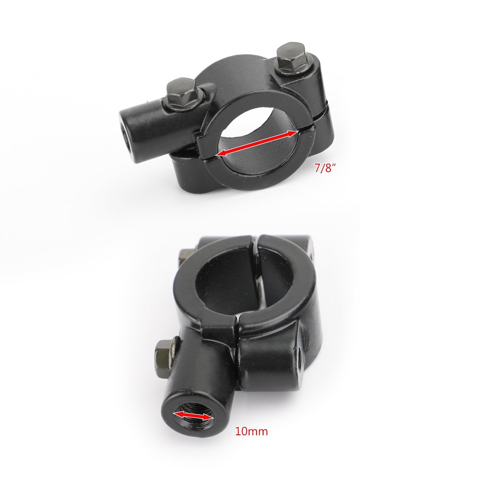 7/8 '' Motocykl kierownicy tylnej części luster