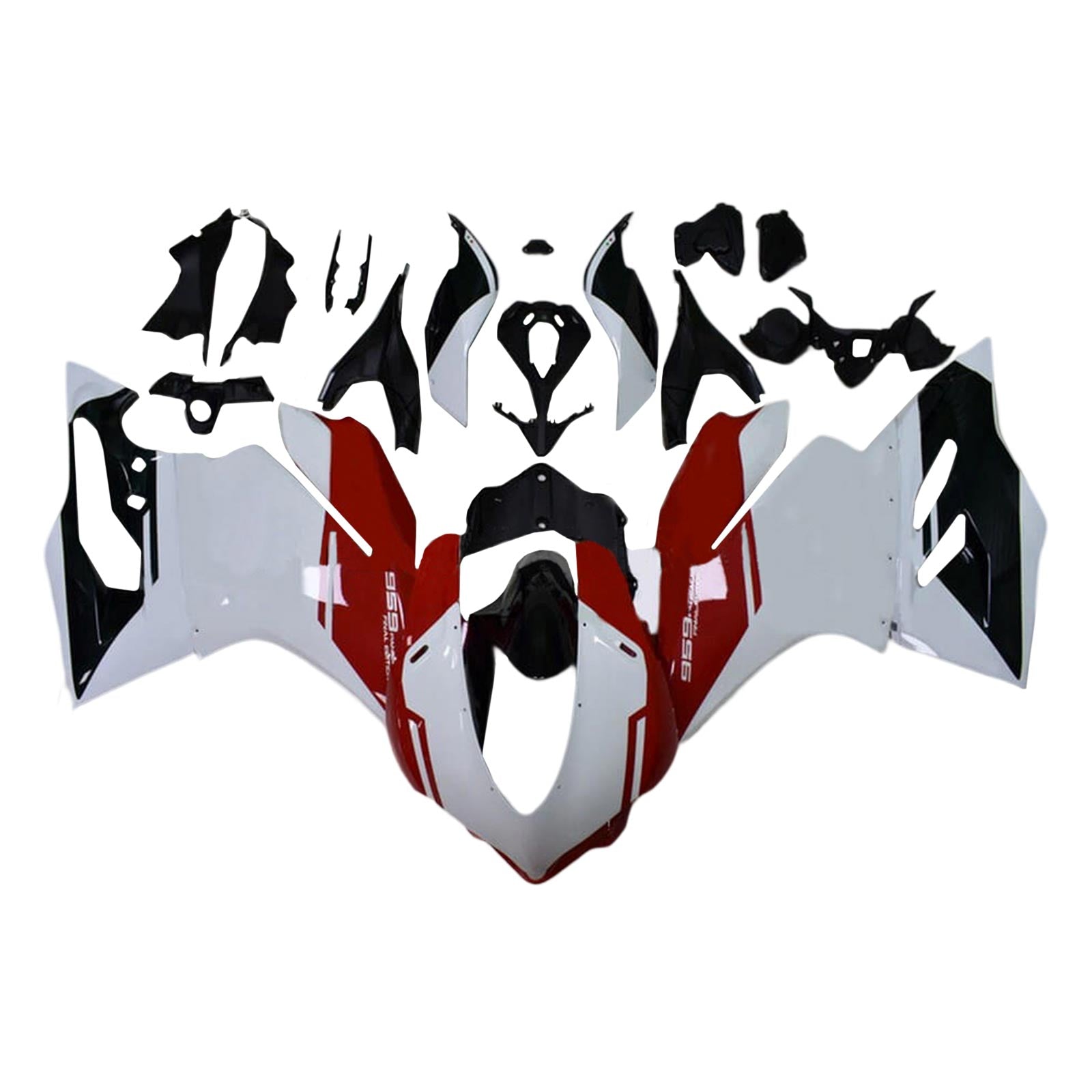 Amotopart Ducati 1299 959 2015-2020 Kit Carénage Carrosserie Plastique ABS