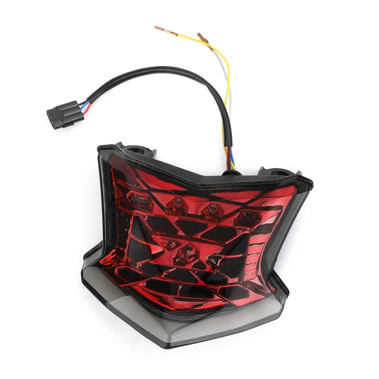 Clignotants de frein à LED feu arrière pour Kawasaki Z650 Ninja 650 Z900 17-19 argent générique