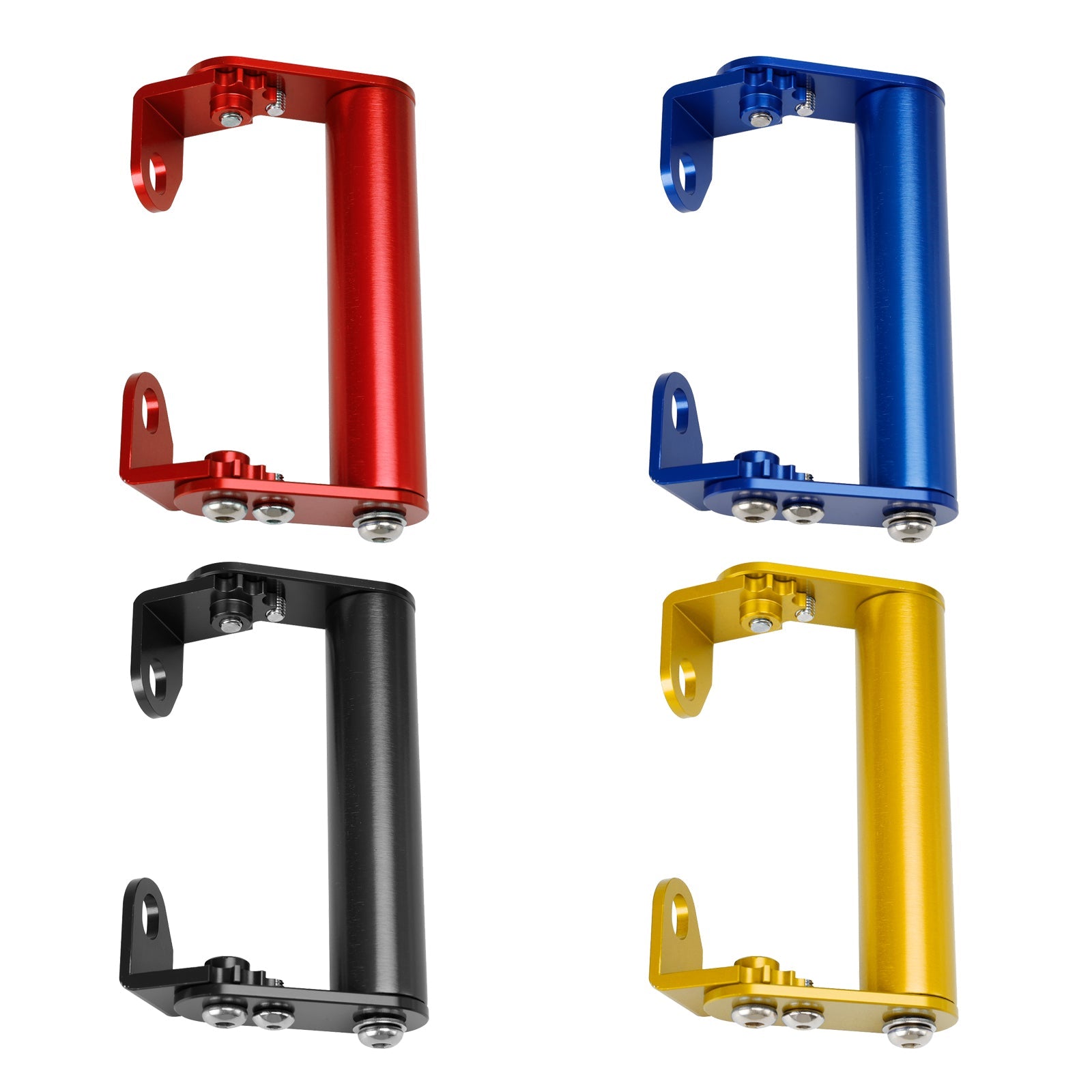 Telefoonnavigatiemedium GPS -verlenging Ondersteuning 22 mm voor rode motorfietsmotorfiets