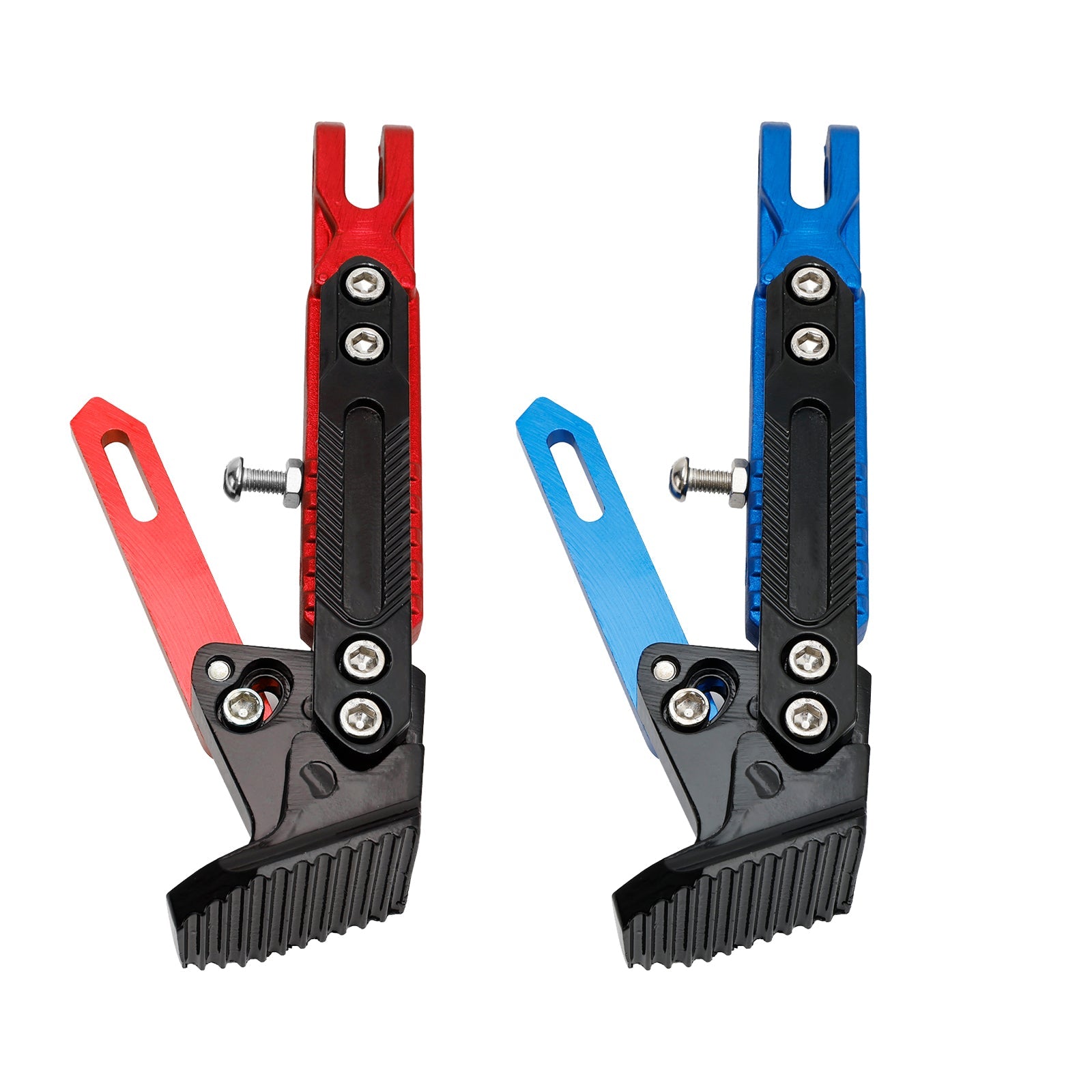 Električna motoristična škrlata, podpora za parkiranje, nastavljiva stranska podpora