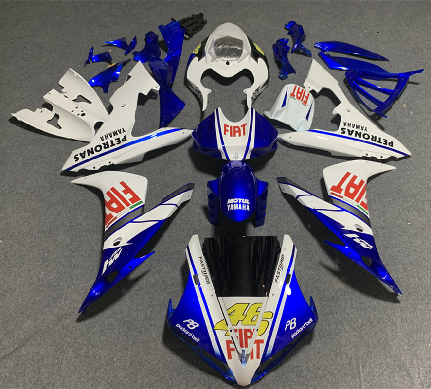 Amotopart Yamaha YZF-R1 2002-2003 Kit Carénage Carrosserie Plastique ABS