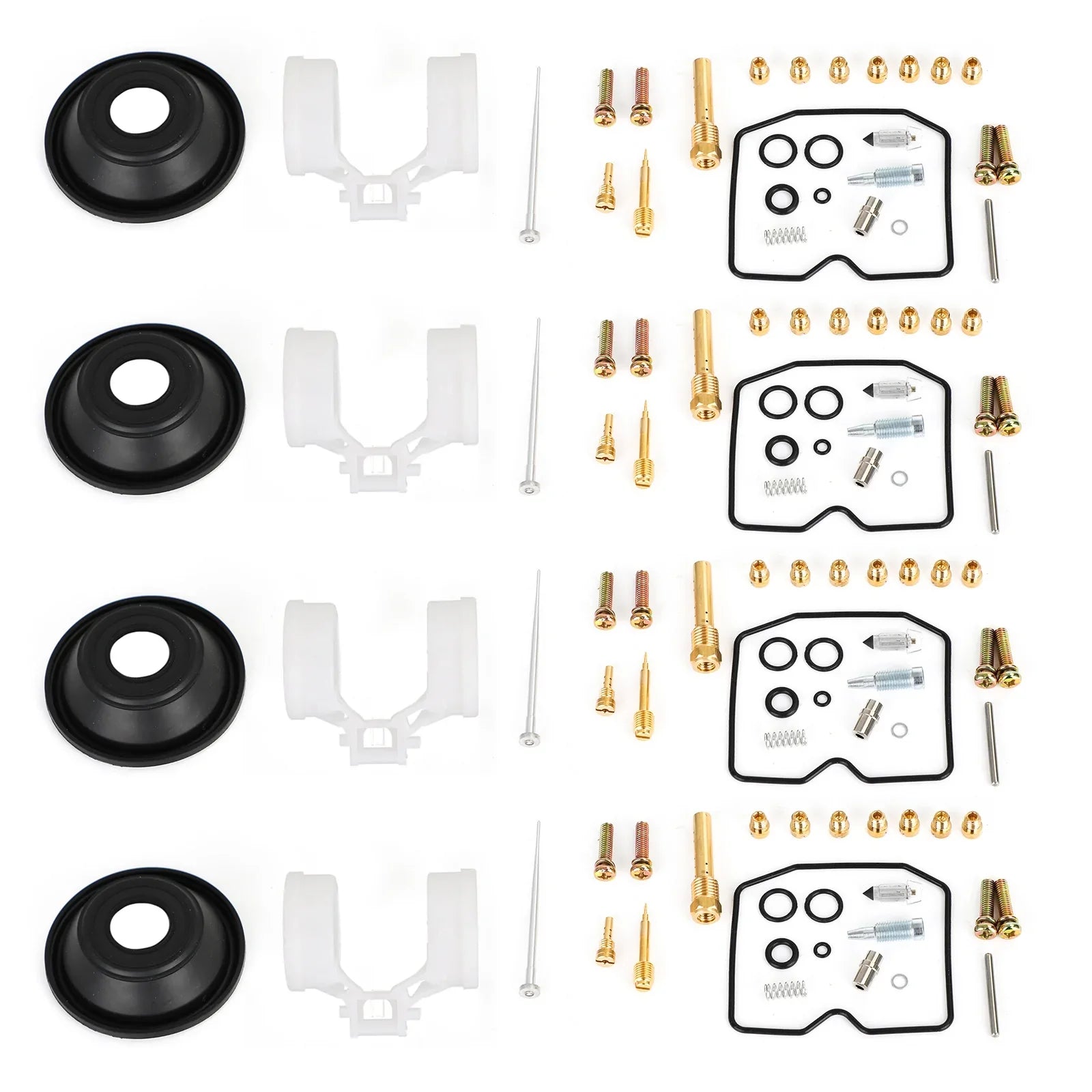 Kit de reconstrucción de carburador 4x para Kawasaki Zephyr ZR750-H/ZR-7/ZR-7S genérico