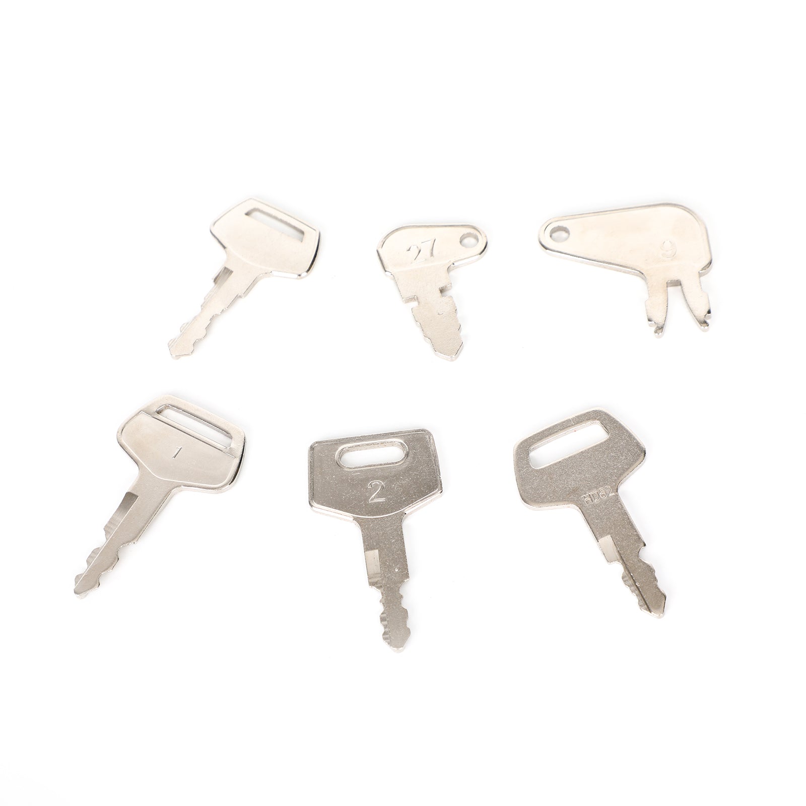 21 contactsleutels voor zware bouwmachines voor Case Jd Volvo Jcb Komatsu