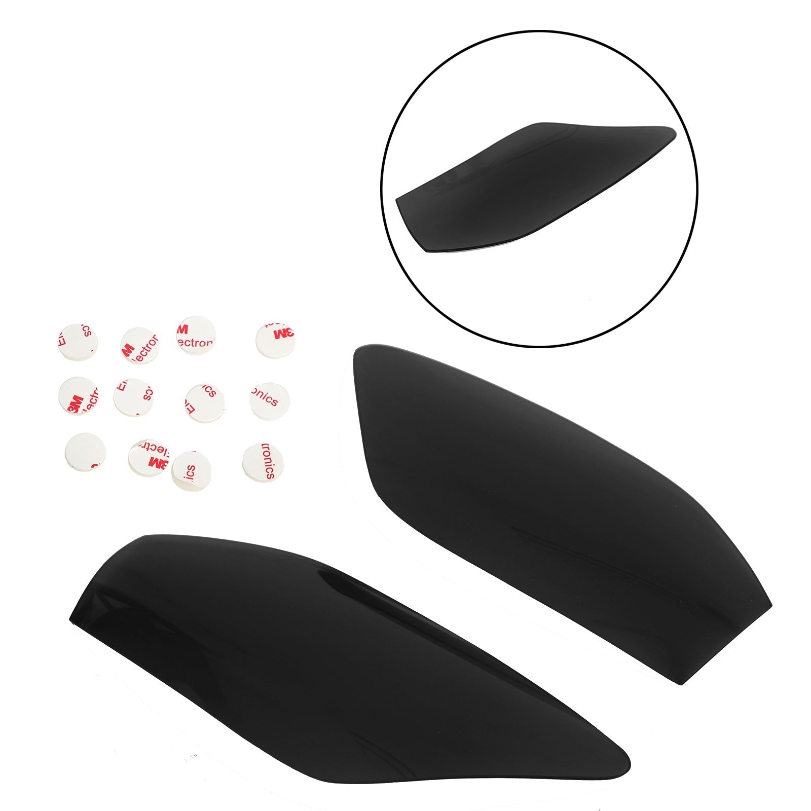 Beschermende deksel van koplamplens voor Yamaha YZF-R6 YZF R6 98-02 Generic Blue