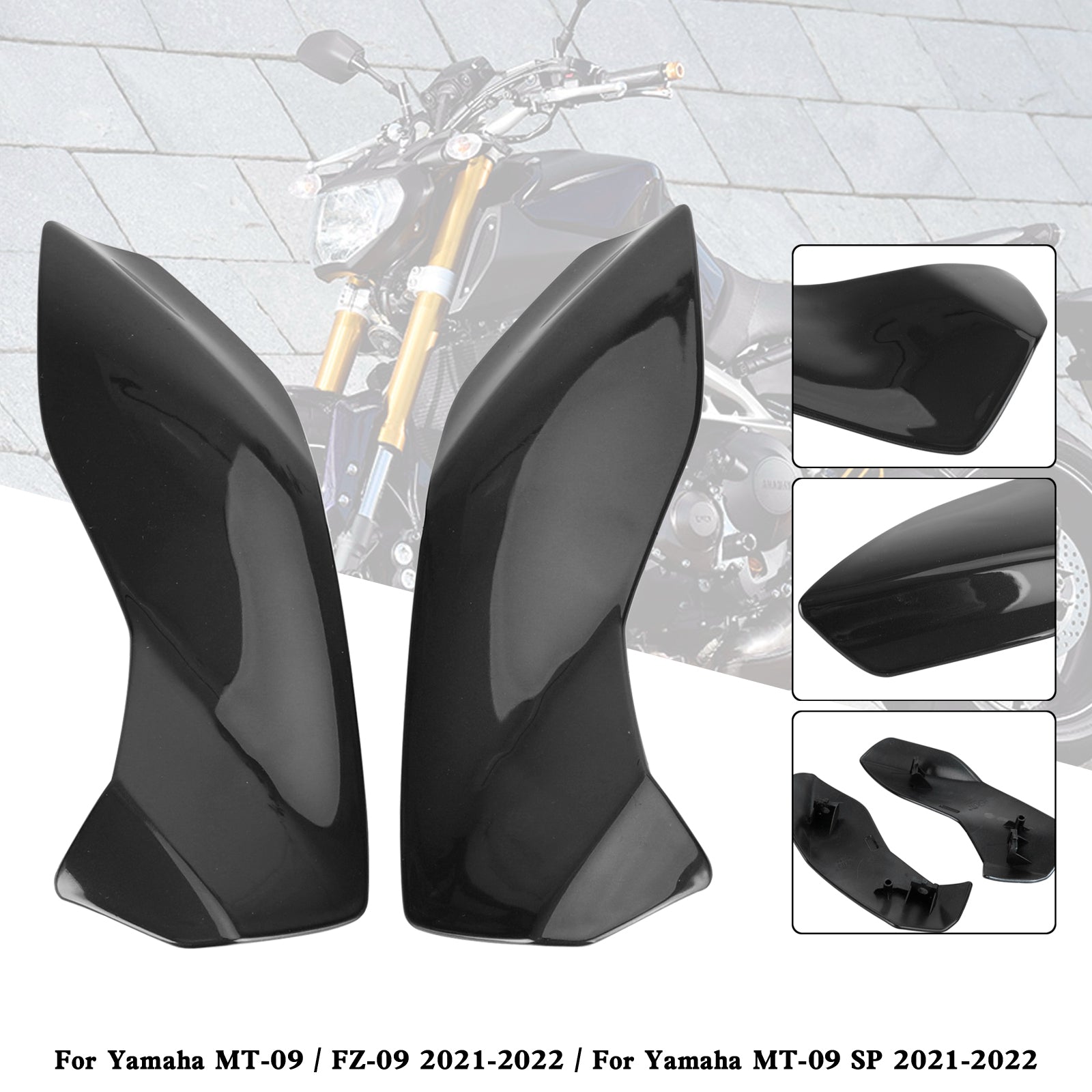 Yamaha MT-09 FZ09 MT-09 SP 2021-2022 Pannello laterale del faro